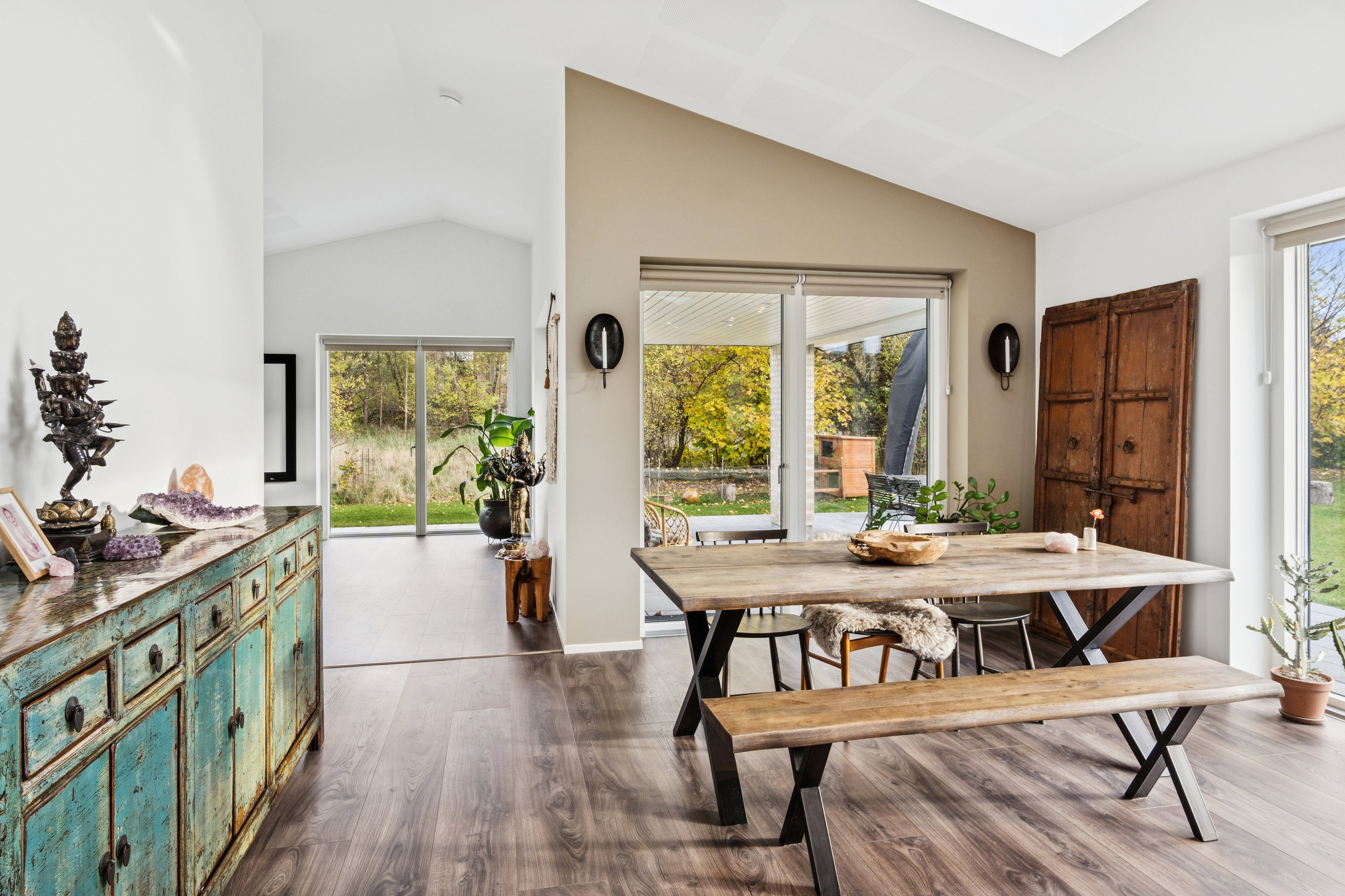 Fremhævet spisestue billede i fuldskærmstilstand. Billede af Æblehaven 6, 4500 Nykøbing Sj