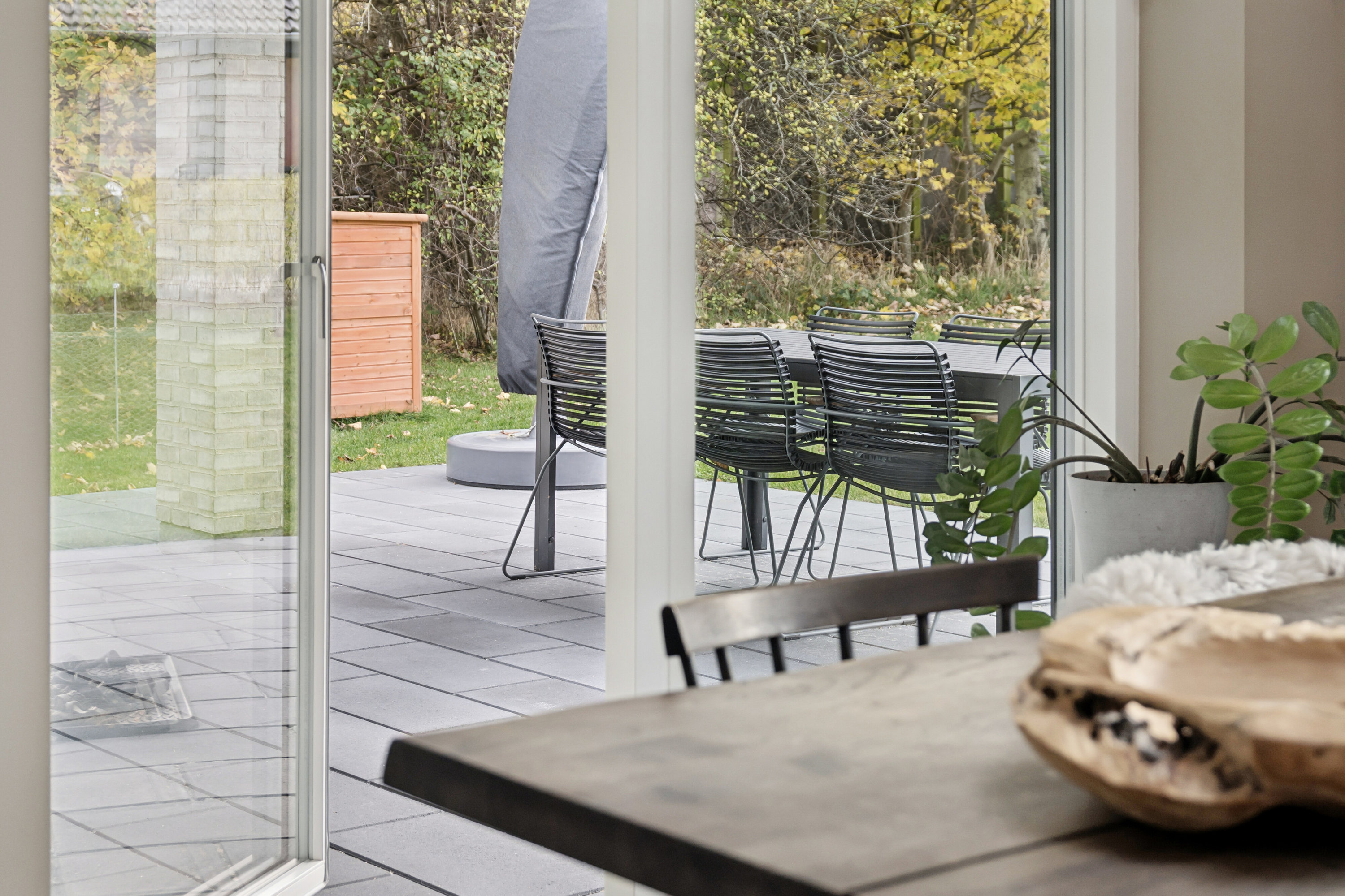 Fremhævet spisestue billede i fuldskærmstilstand. Billede af Æblehaven 6, 4500 Nykøbing Sj