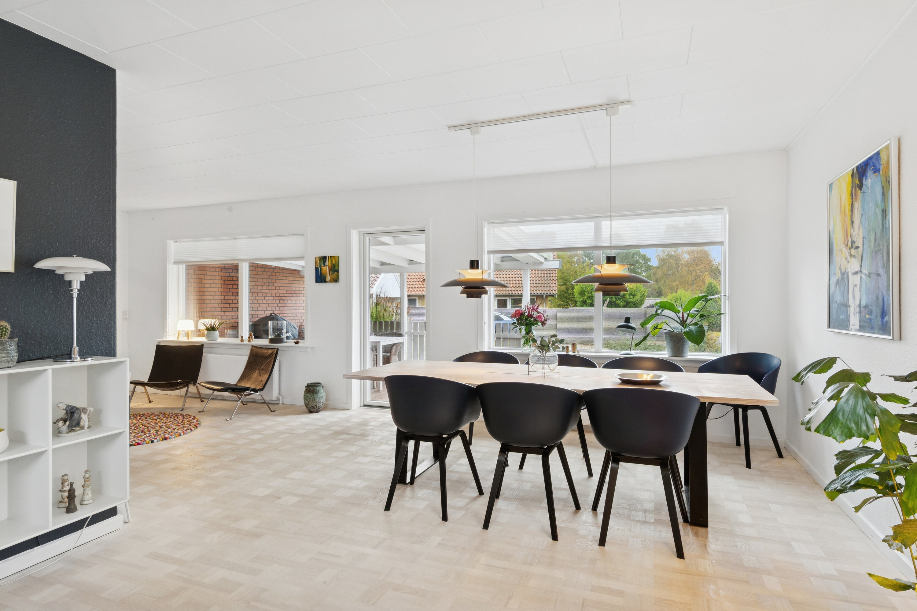 Fremhævet spisestue billede i fuldskærmstilstand. Billede af Møllebakkevej 1, 4581 Rørvig