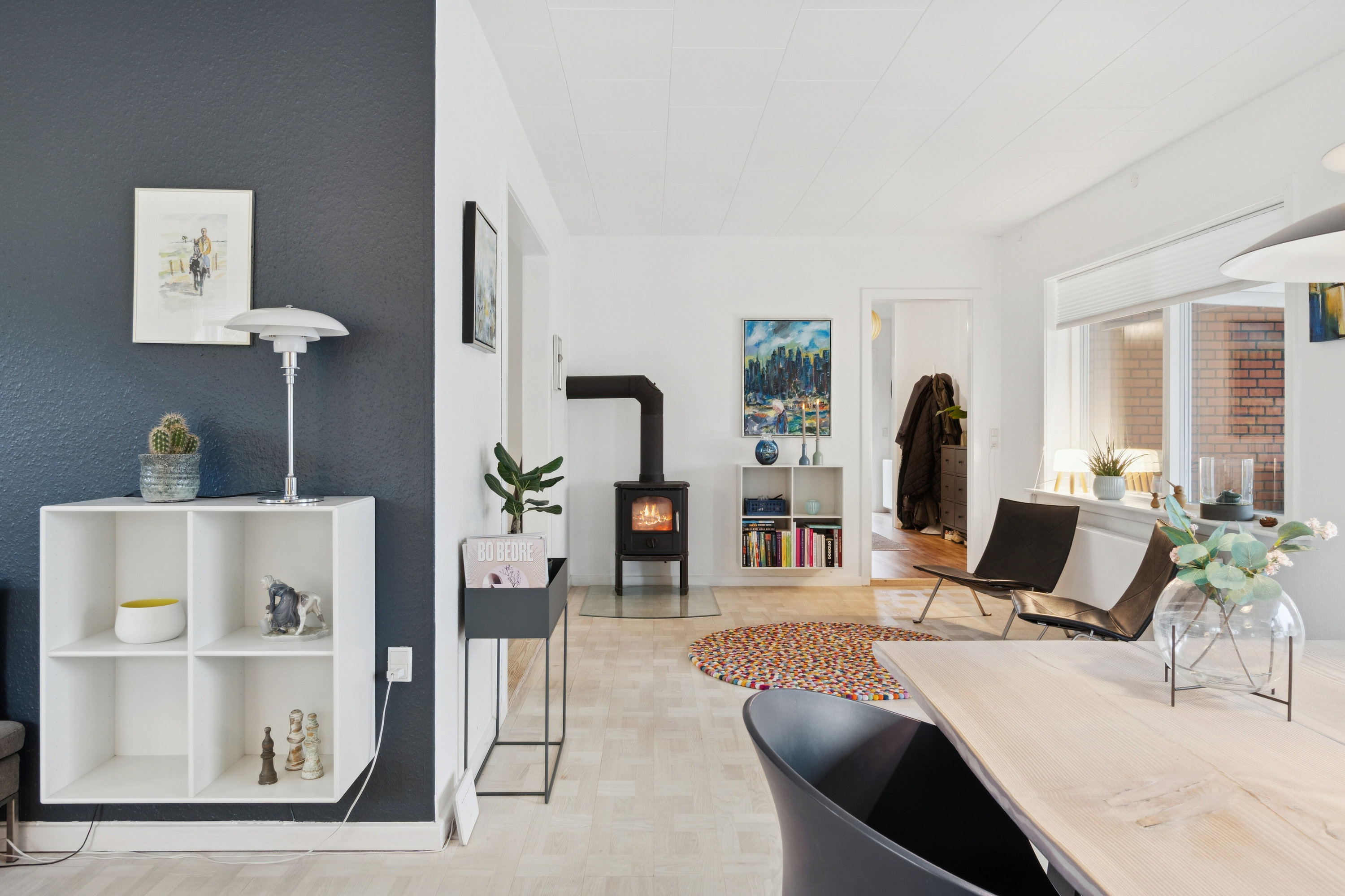 Fremhævet indendørs billede i fuldskærmstilstand. Billede af Møllebakkevej 1, 4581 Rørvig