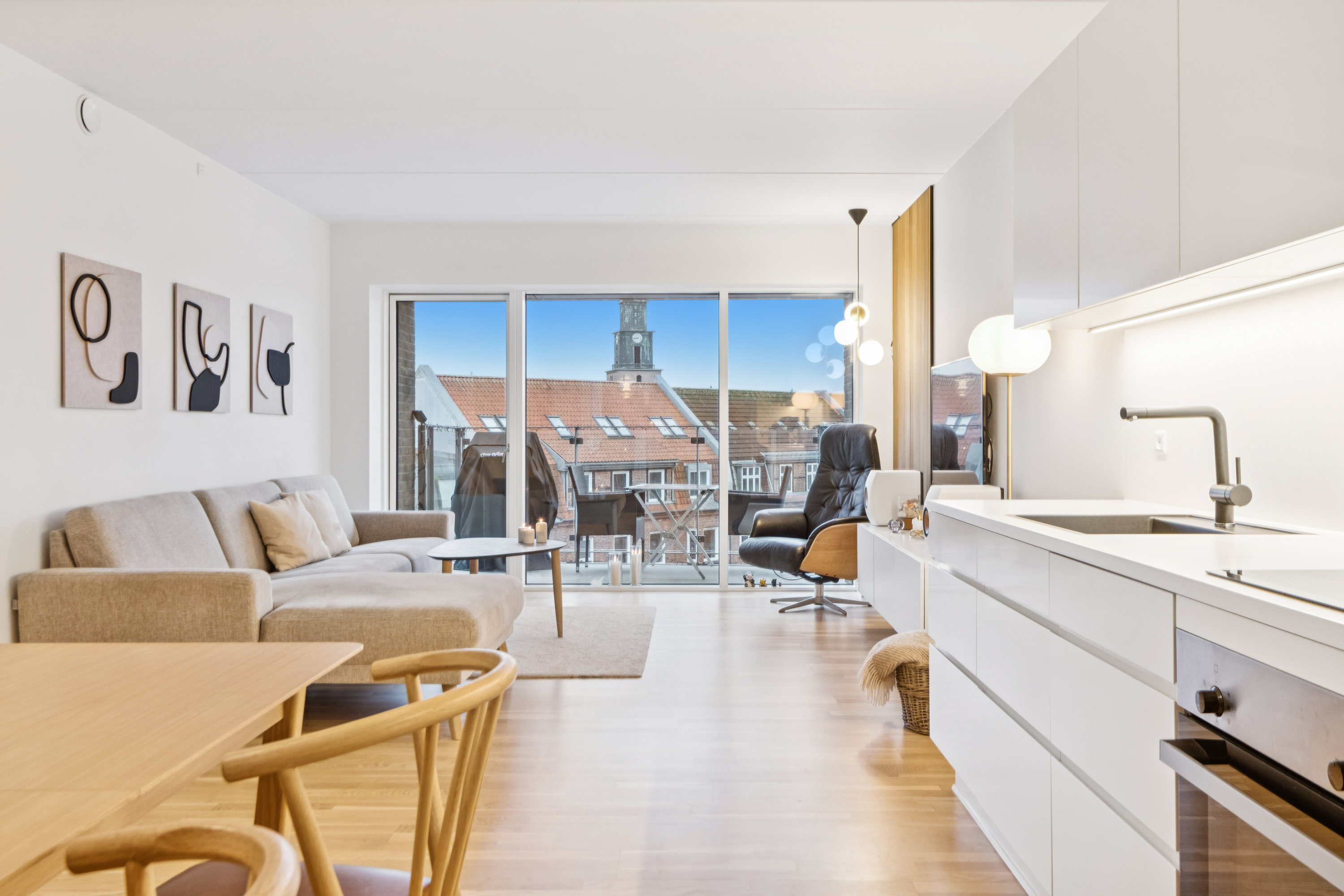 Fremhævet køkken billede i fuldskærmstilstand. Billede af Stormgade 19, 5. th., 9000 Aalborg