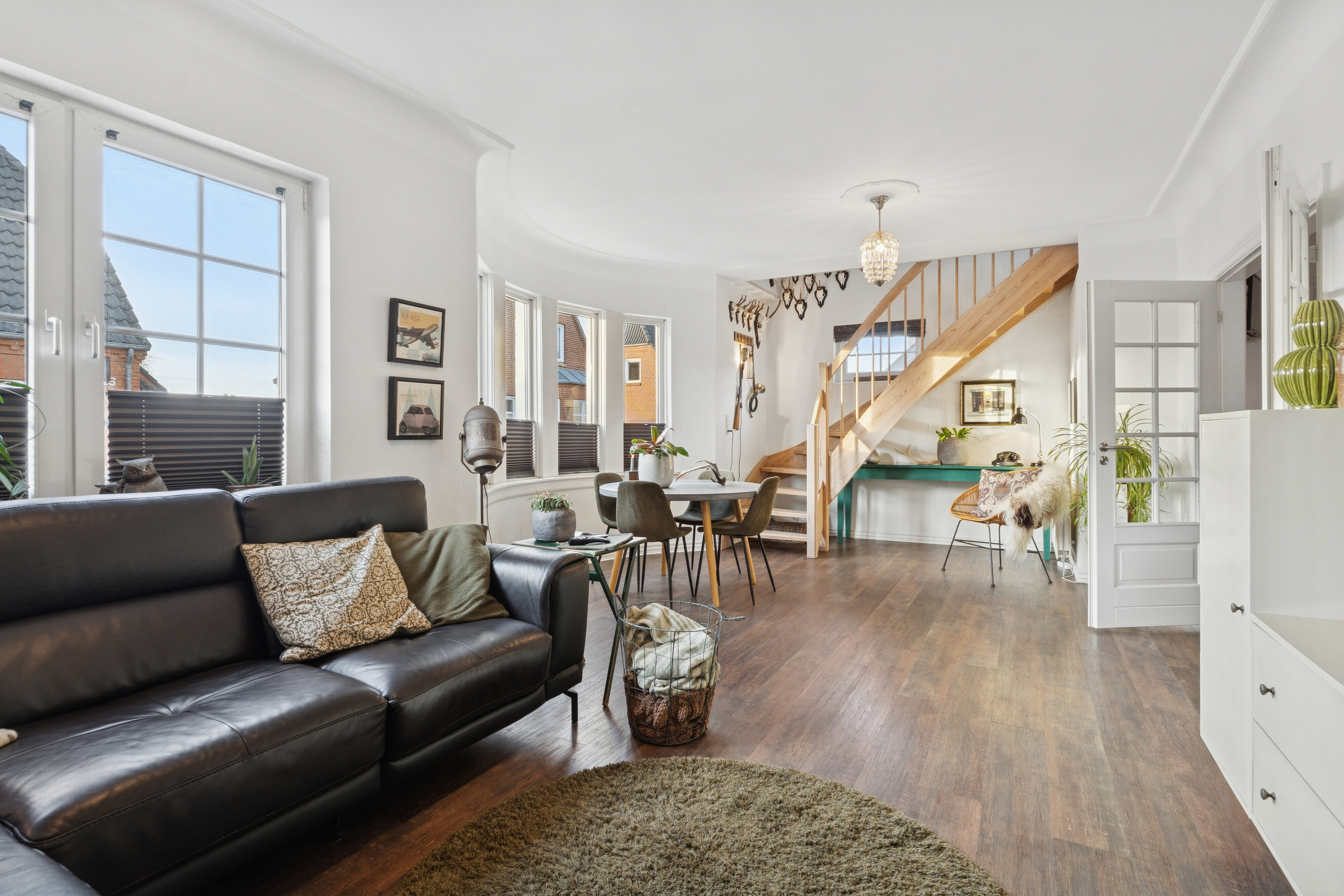 Fremhævet stue billede i fuldskærmstilstand. Billede af Grønnegade 20, 7430 Ikast