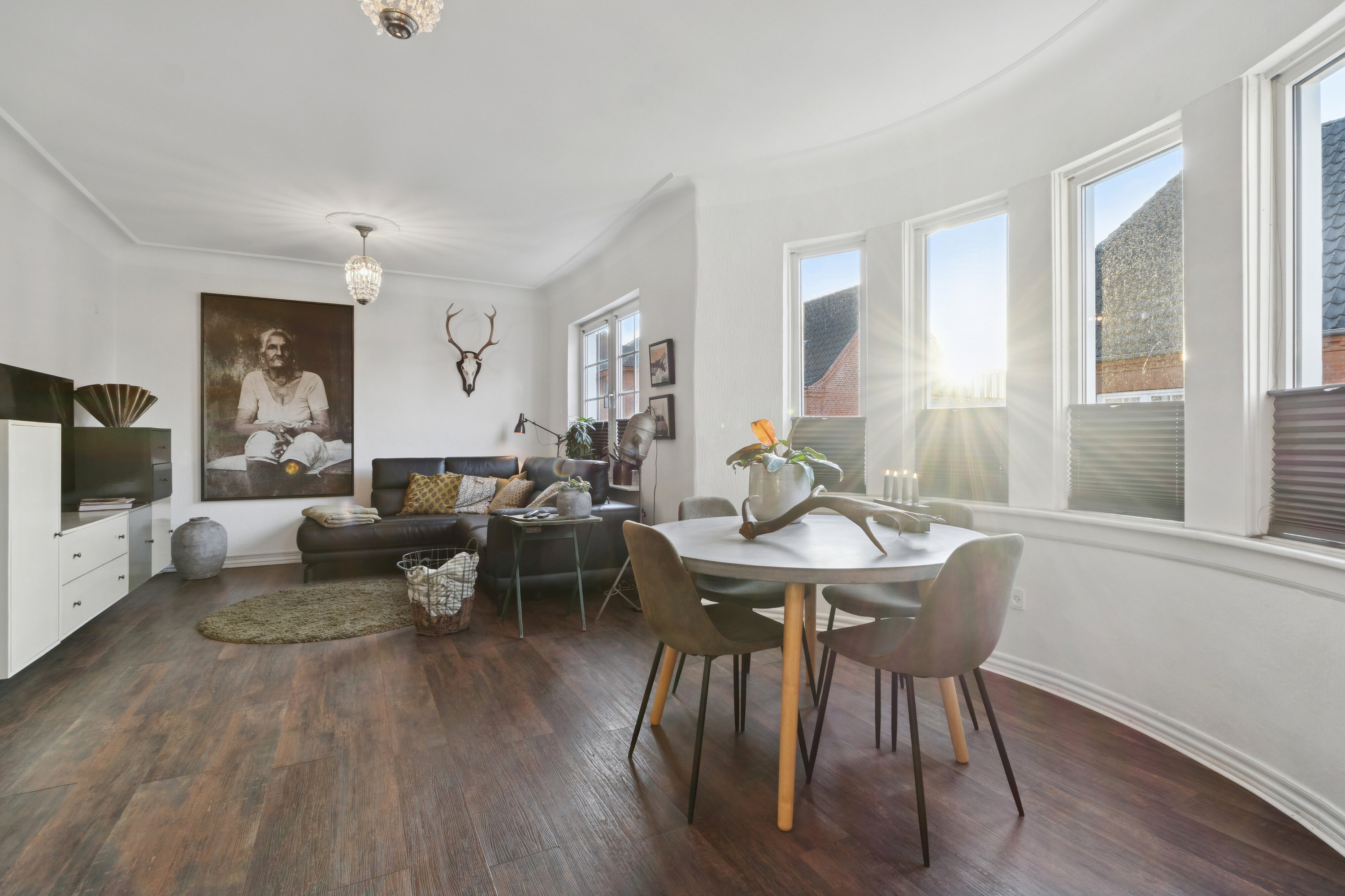 Fremhævet spisestue billede i fuldskærmstilstand. Billede af Grønnegade 20, 7430 Ikast