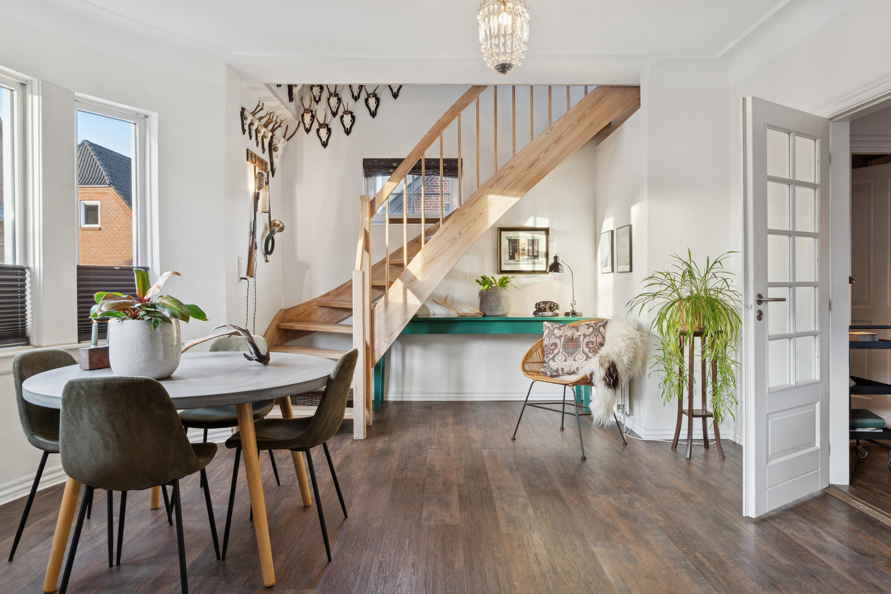 Fremhævet spisestue billede i fuldskærmstilstand. Billede af Grønnegade 20, 7430 Ikast