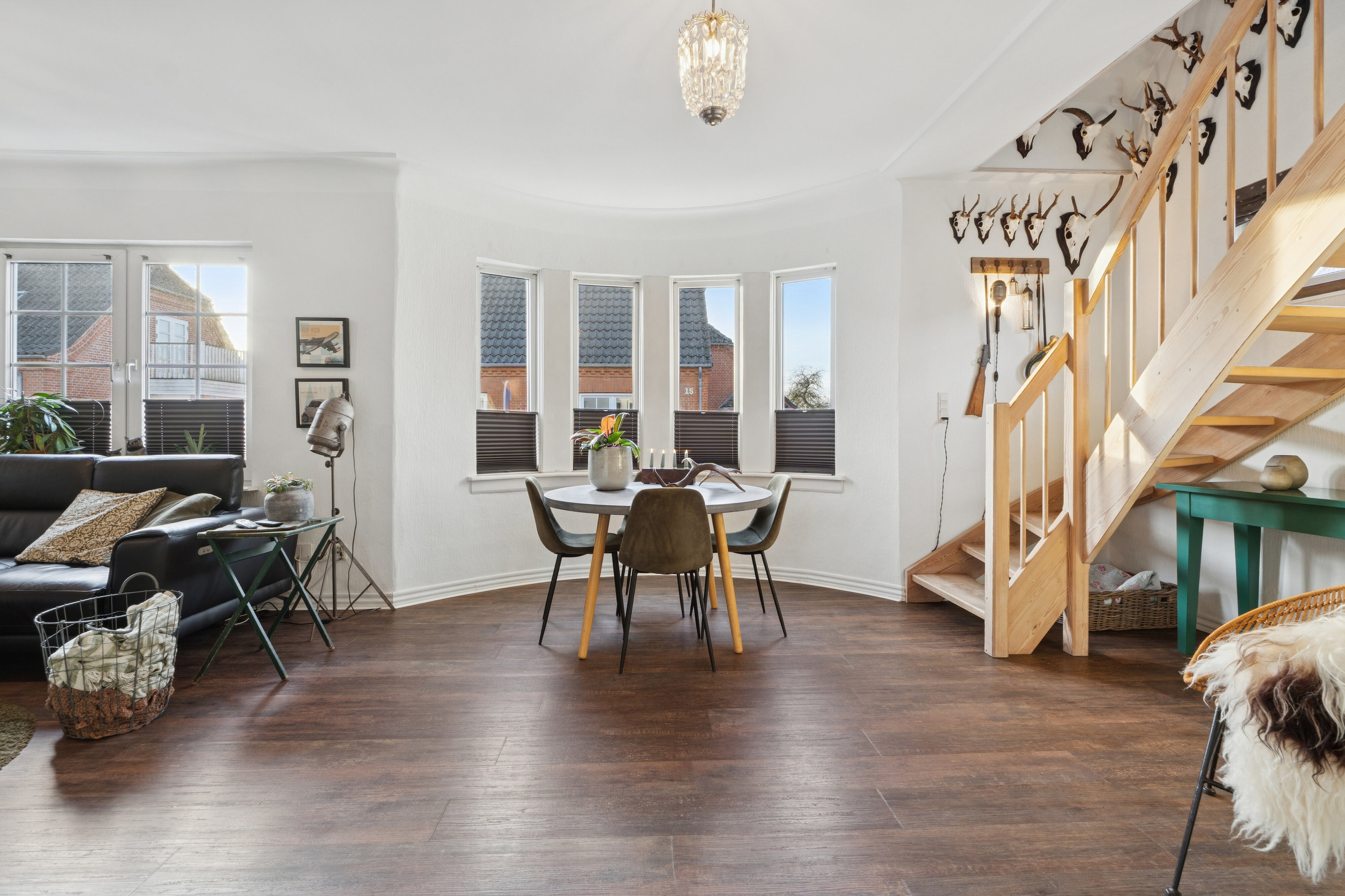 Fremhævet spisestue billede i fuldskærmstilstand. Billede af Grønnegade 20, 7430 Ikast