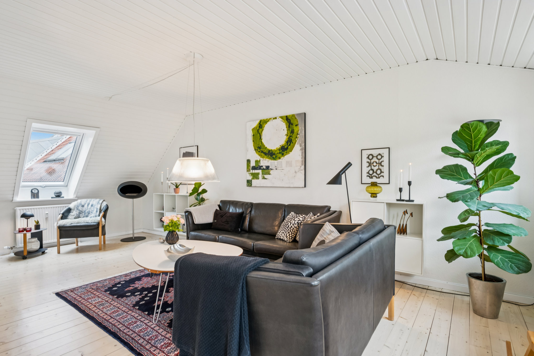 Fremhævet stue billede i fuldskærmstilstand. Billede af Grønnegade 7, 8900 Randers C