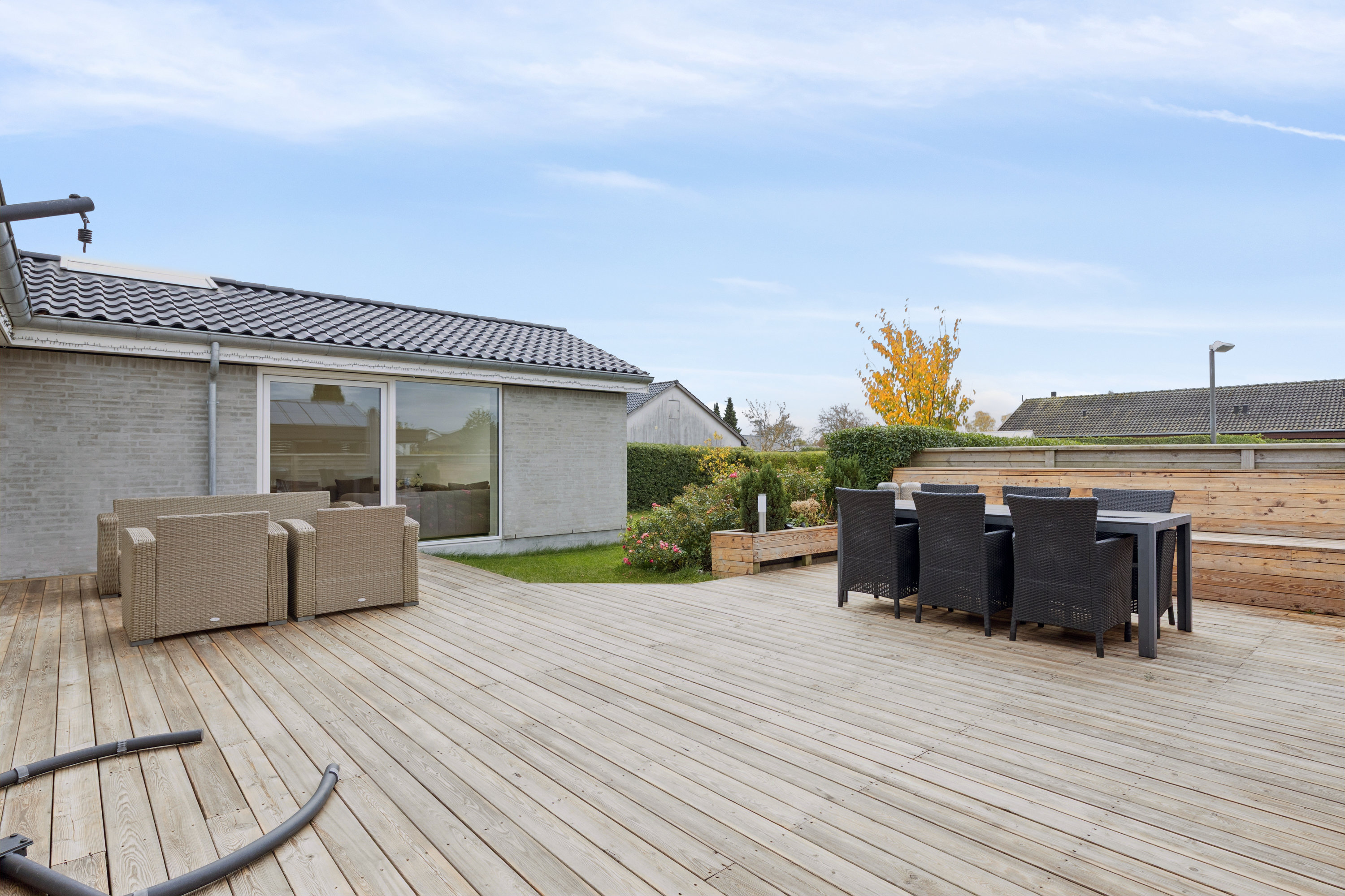 Fremhævet terrasse billede i fuldskærmstilstand. Billede af Belsager 54, 2670 Greve