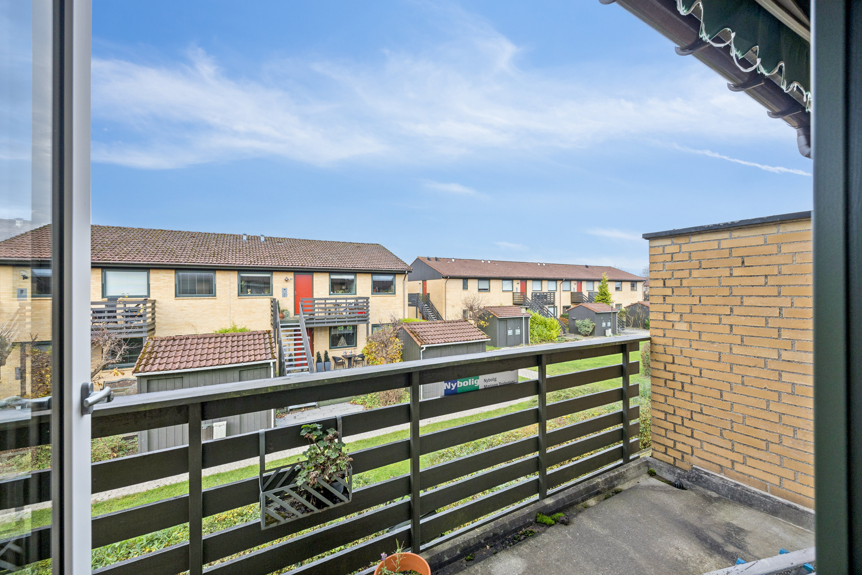 Miniaturebillede 1: altan. Billede af Grønnegården 612B, 2670 Greve