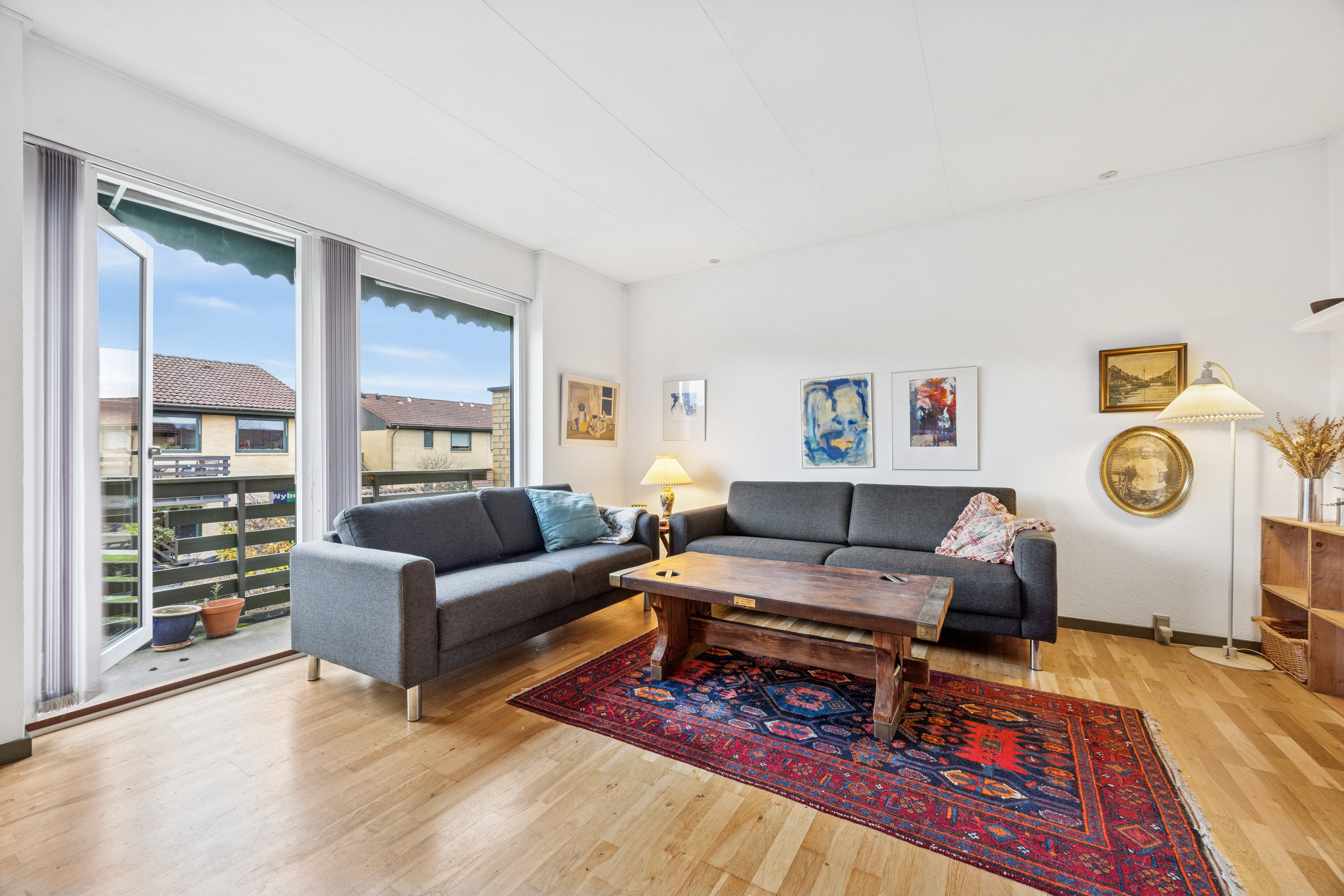 Fremhævet stue billede i fuldskærmstilstand. Billede af Grønnegården 612B, 2670 Greve