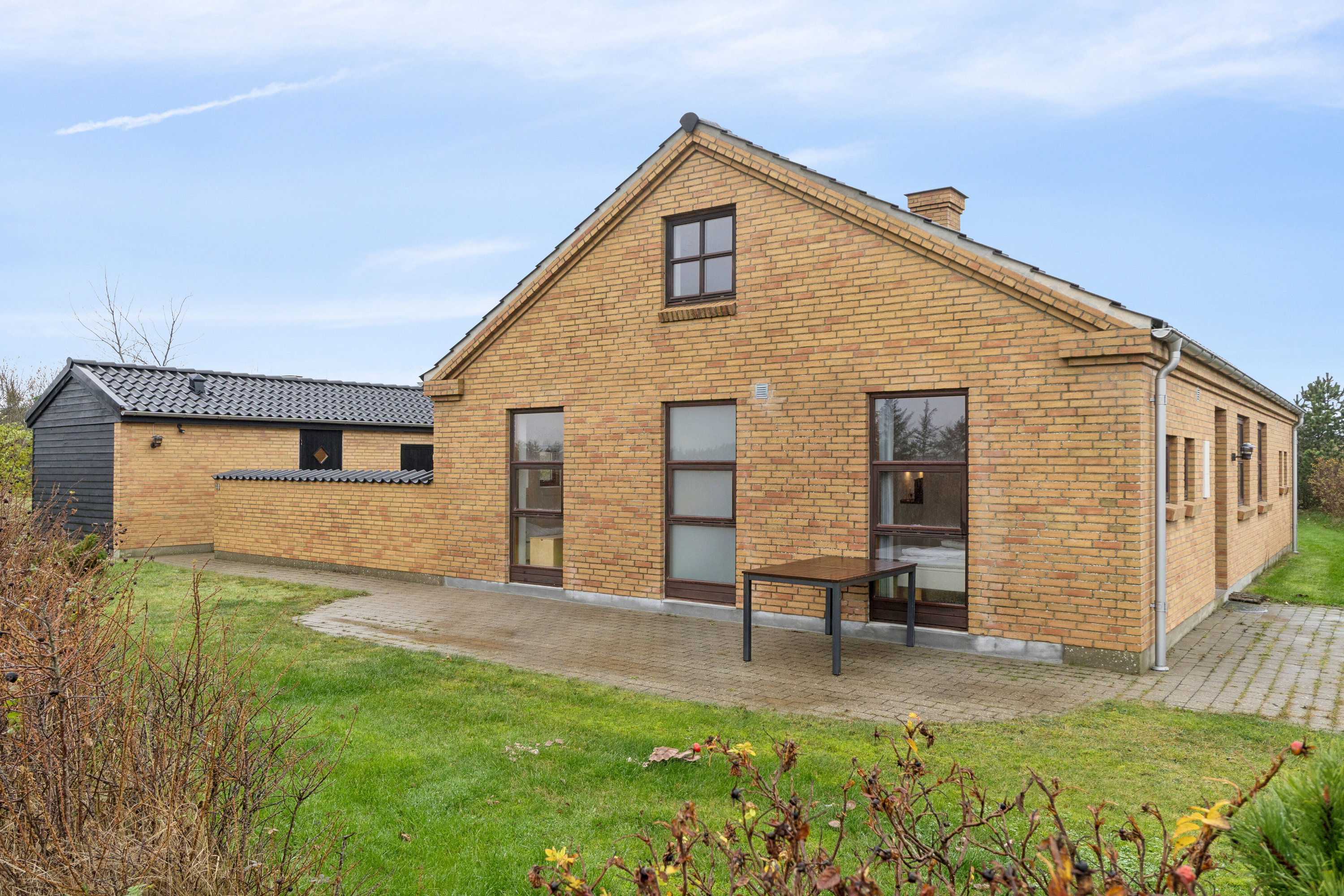 Fremhævet set fra haven billede i fuldskærmstilstand. Billede af Niels Juels Vej 41, Stenbjerg, 7752 Snedsted