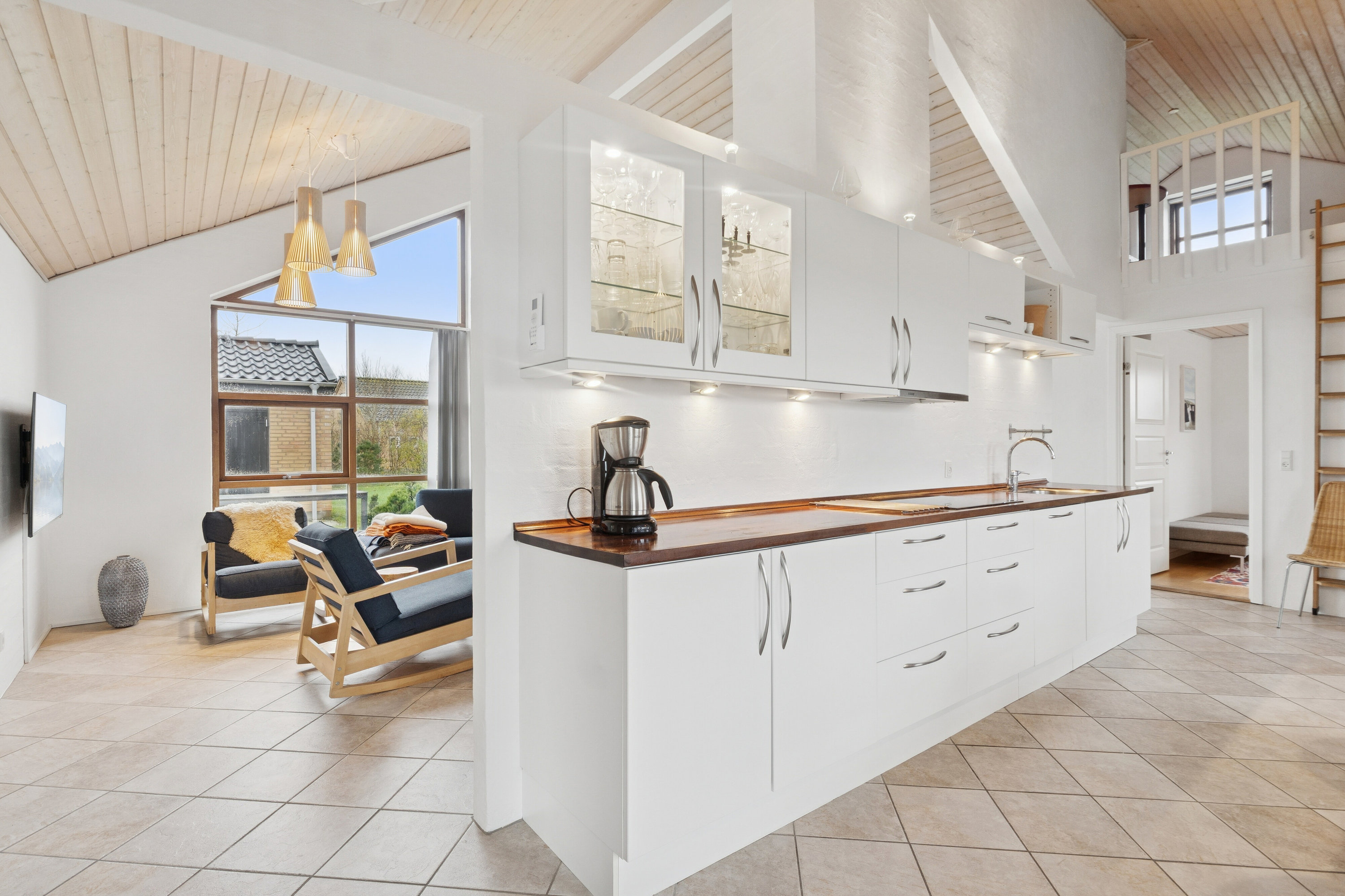 Fremhævet køkken billede i fuldskærmstilstand. Billede af Niels Juels Vej 41, Stenbjerg, 7752 Snedsted