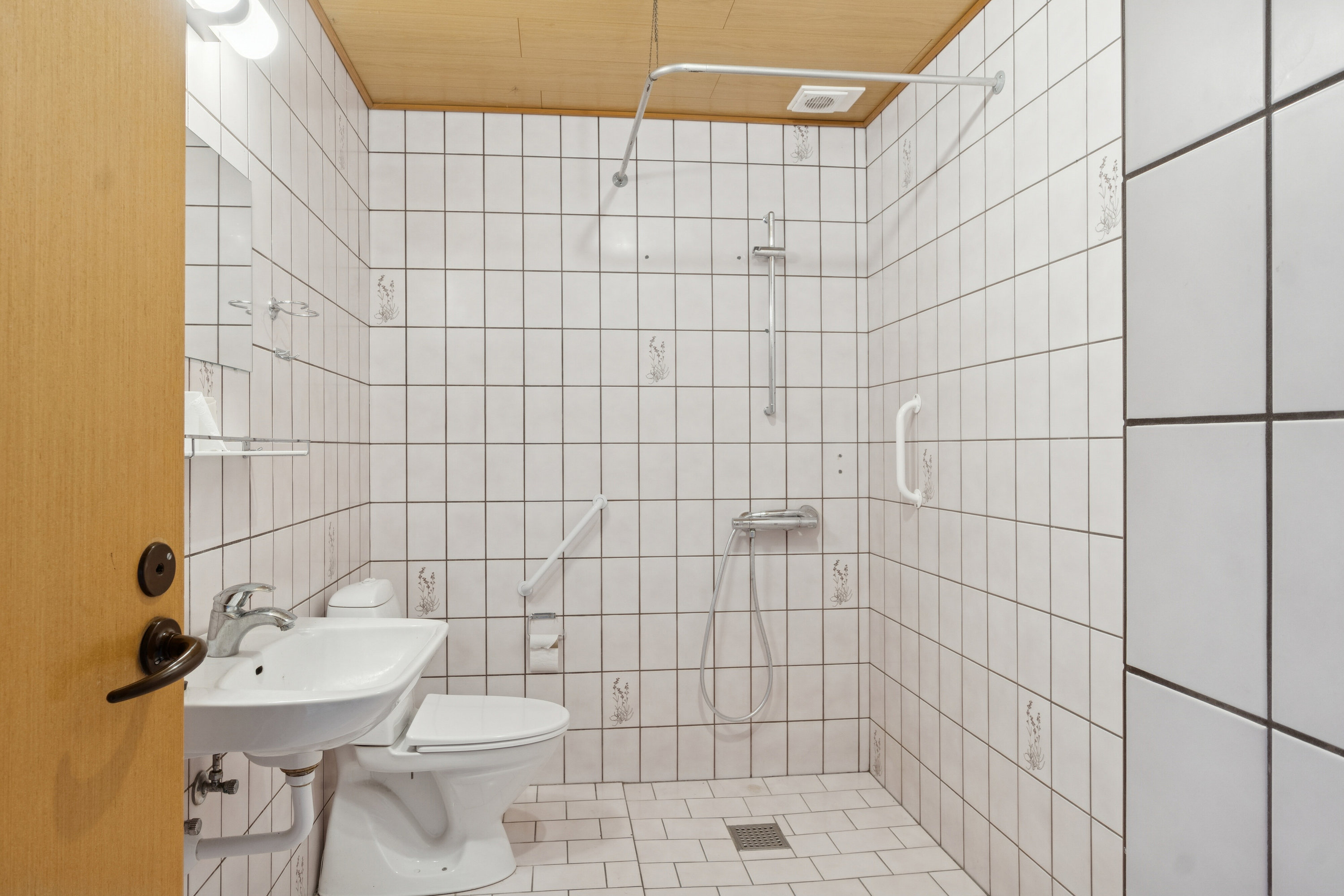 Fremhævet badeværelse billede i fuldskærmstilstand. Billede af Lerbjergvej 7B, 4470 Svebølle