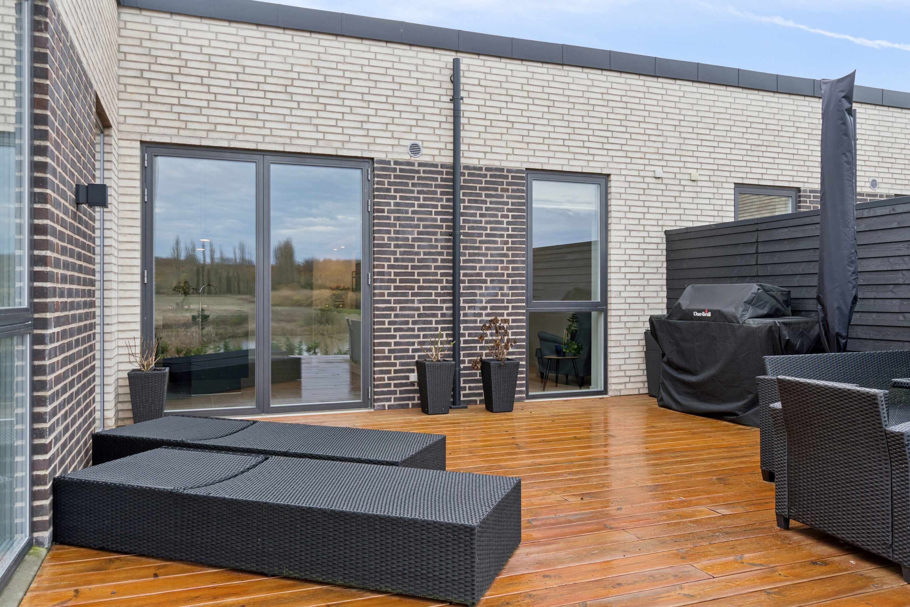 Fremhævet terrasse billede i fuldskærmstilstand. Billede af Klosterlunden 183, 4700 Næstved