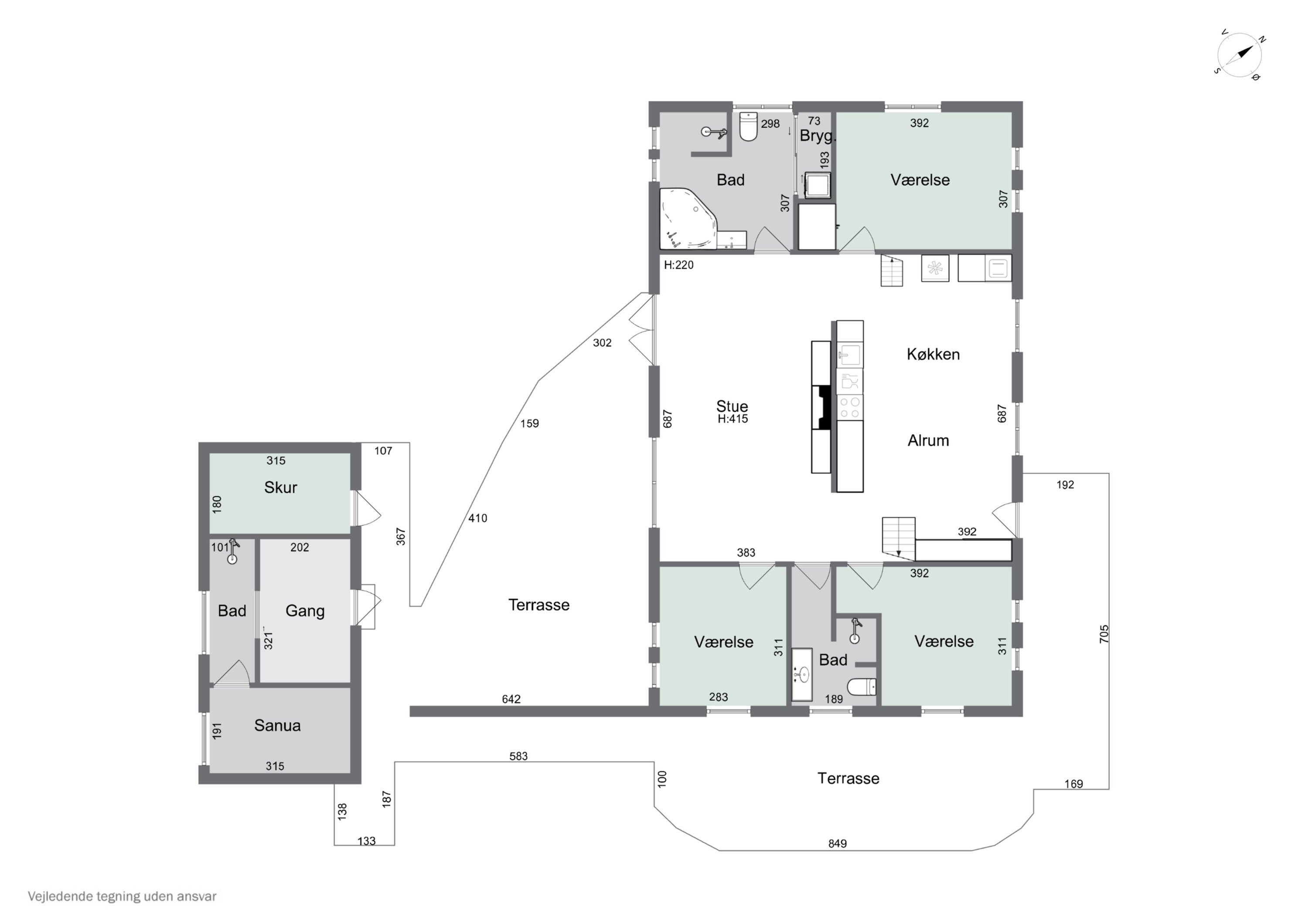 Plantegninger billede af Niels Juels Vej 41, Stenbjerg, 7752 Snedsted