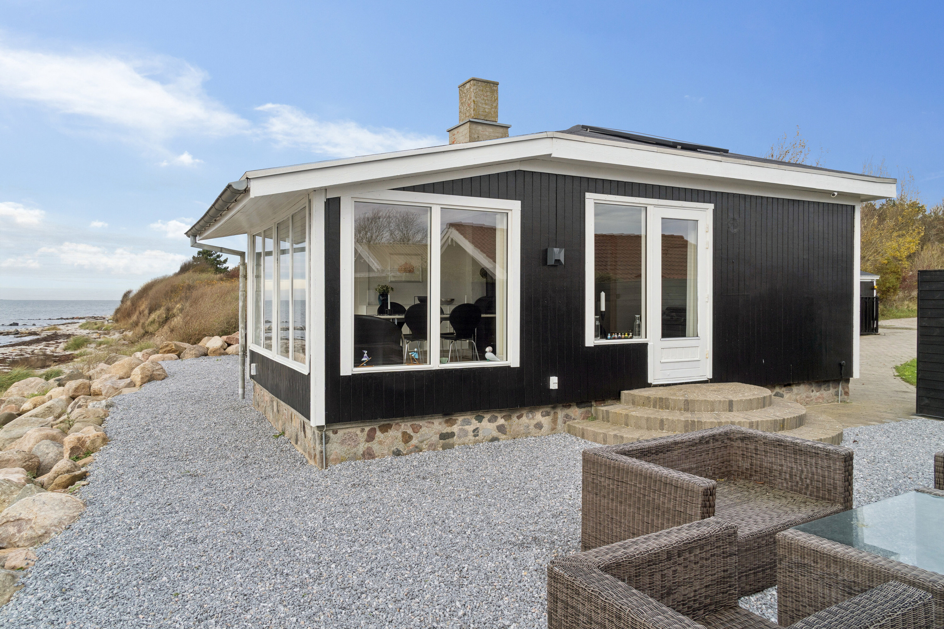 Fremhævet terrasse billede i fuldskærmstilstand. Billede af Klinten 2, 4200 Slagelse