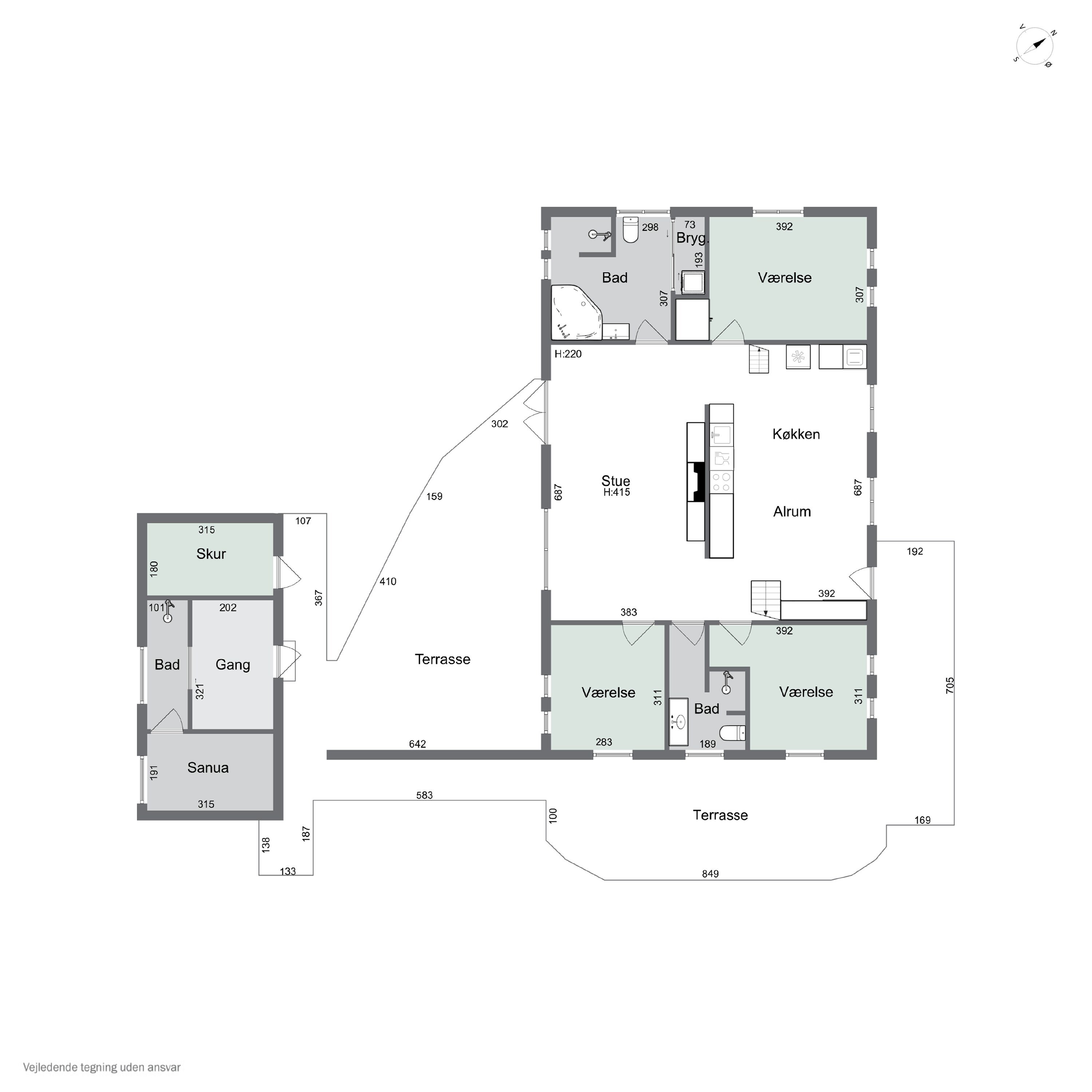 Plantegninger billede af Niels Juels Vej 41, Stenbjerg, 7752 Snedsted