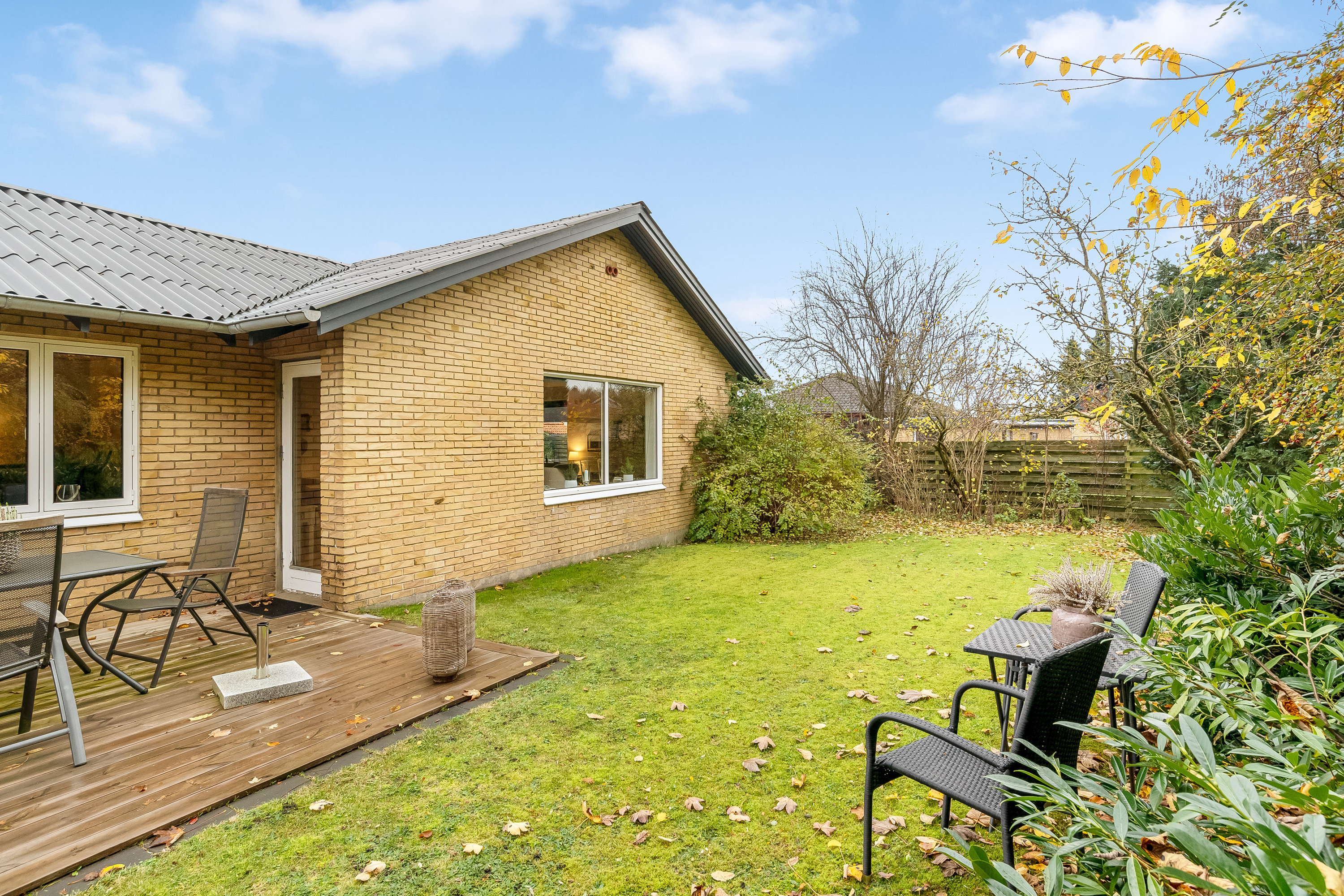 Fremhævet have billede i fuldskærmstilstand. Billede af Anemonevej 1, Mejdal, 7500 Holstebro