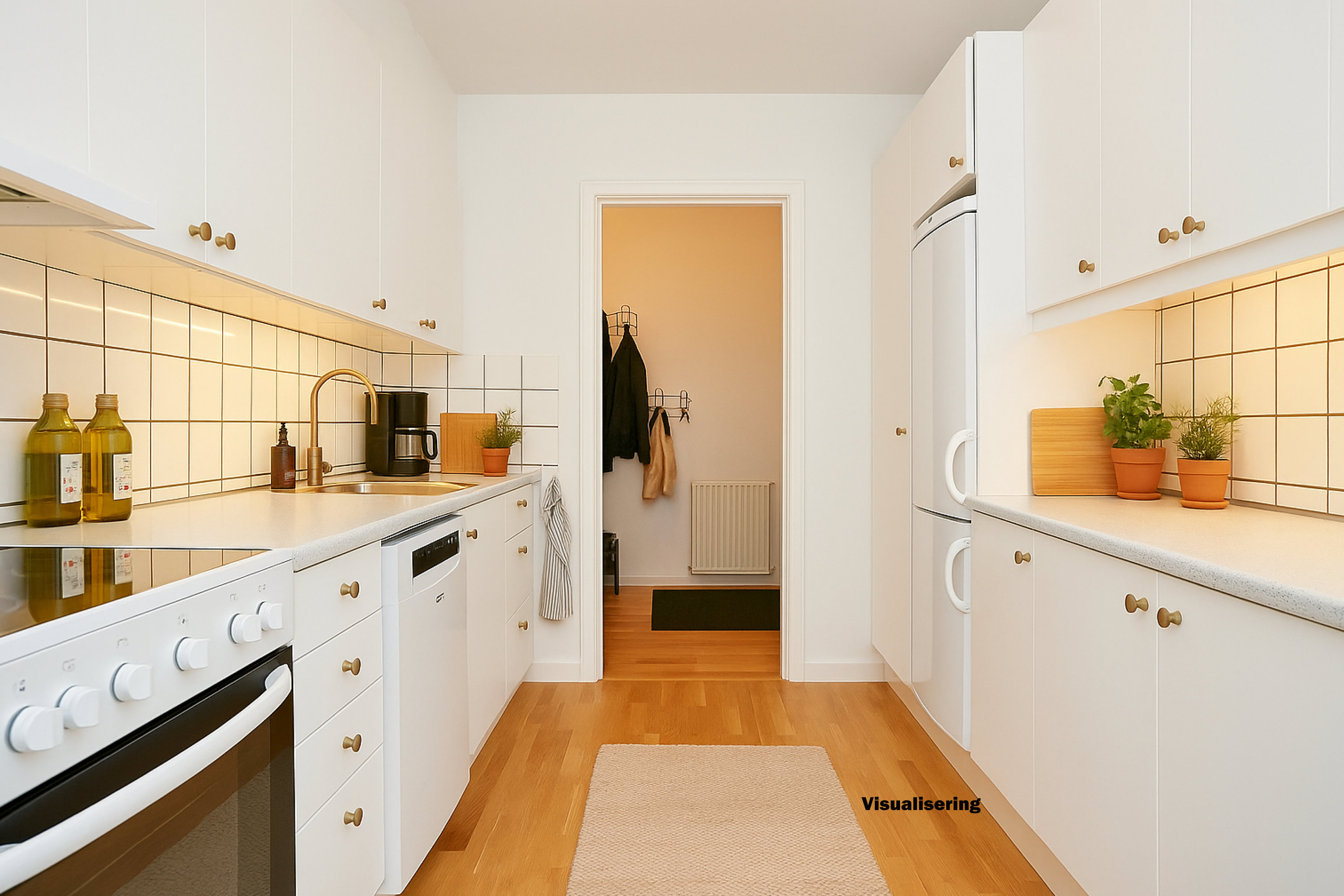 Fremhævet  billede i fuldskærmstilstand. Billede af Teatergården 2, st.. th., 8700 Horsens