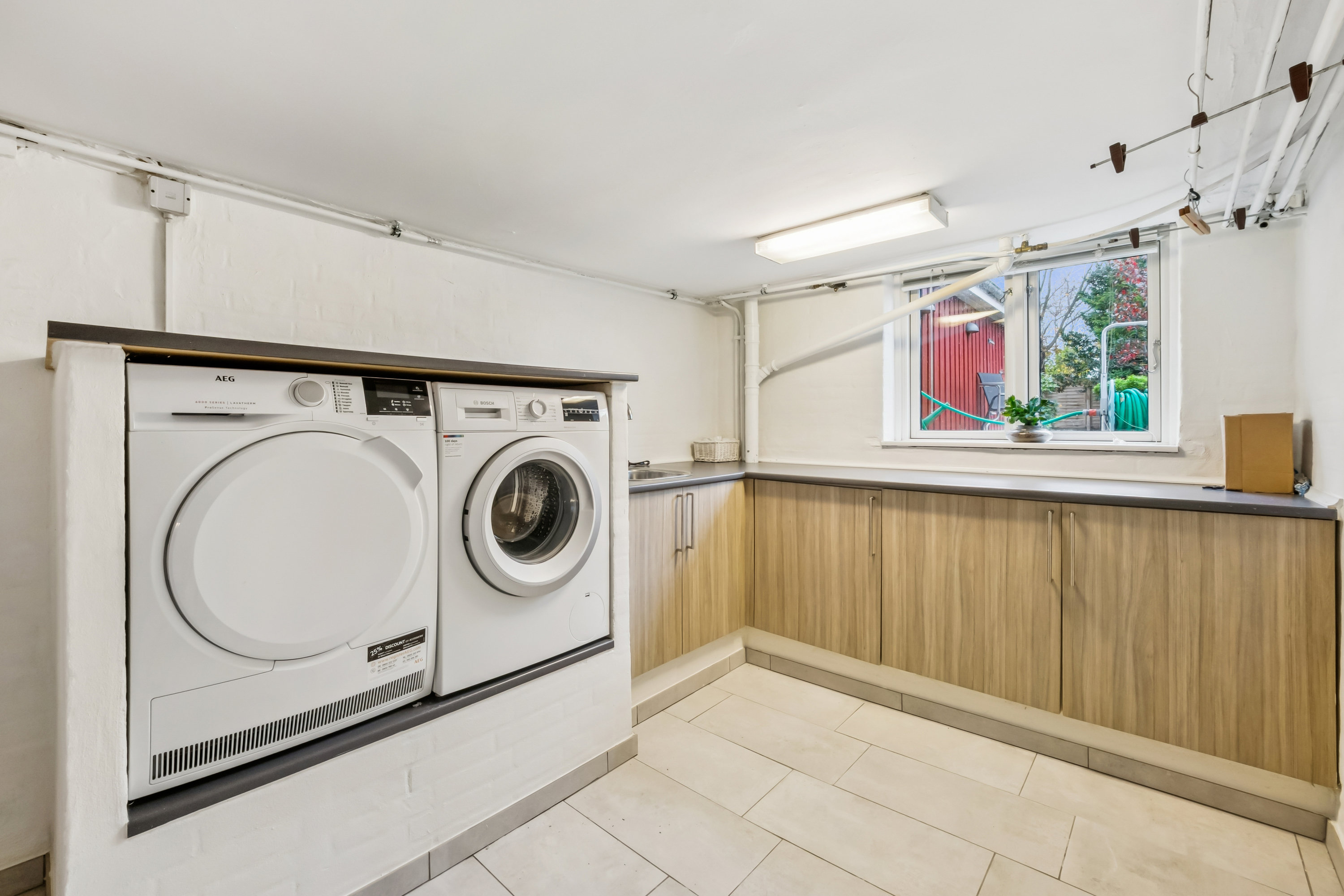 Fremhævet vaskerum billede i fuldskærmstilstand. Billede af Fyrvejen 17, 7900 Nykøbing M