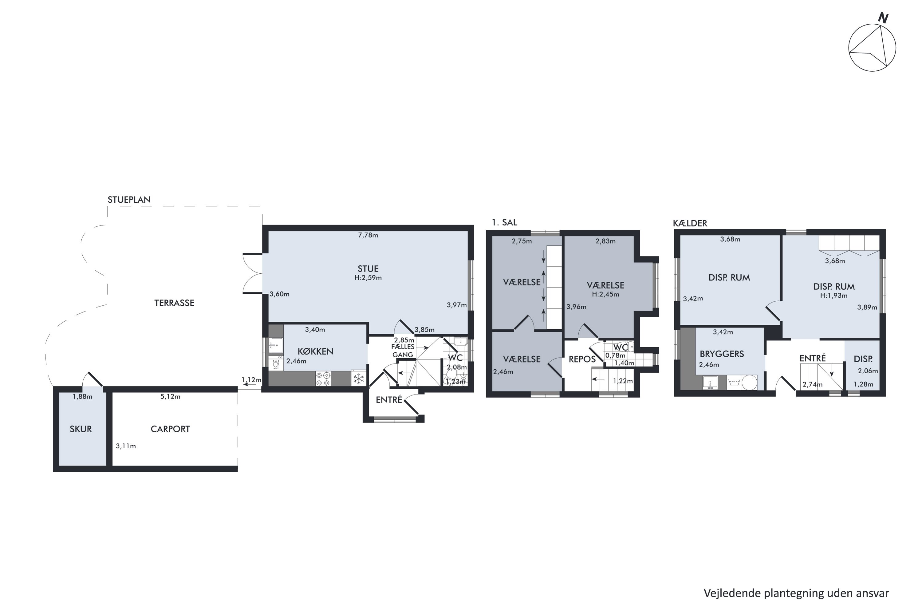 Plantegninger billede af Fyrvejen 17, 7900 Nykøbing M