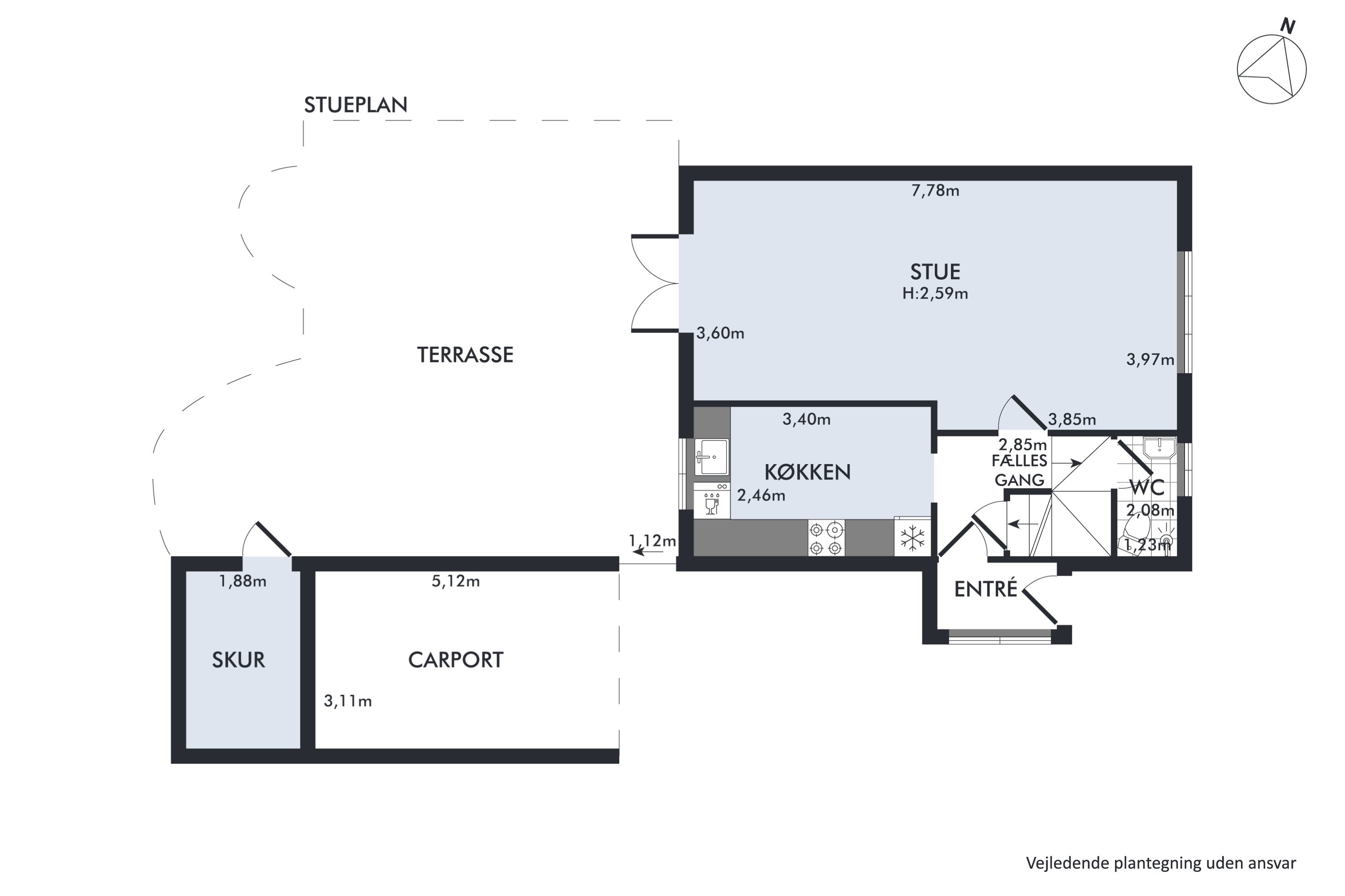 Plantegninger billede af Fyrvejen 17, 7900 Nykøbing M
