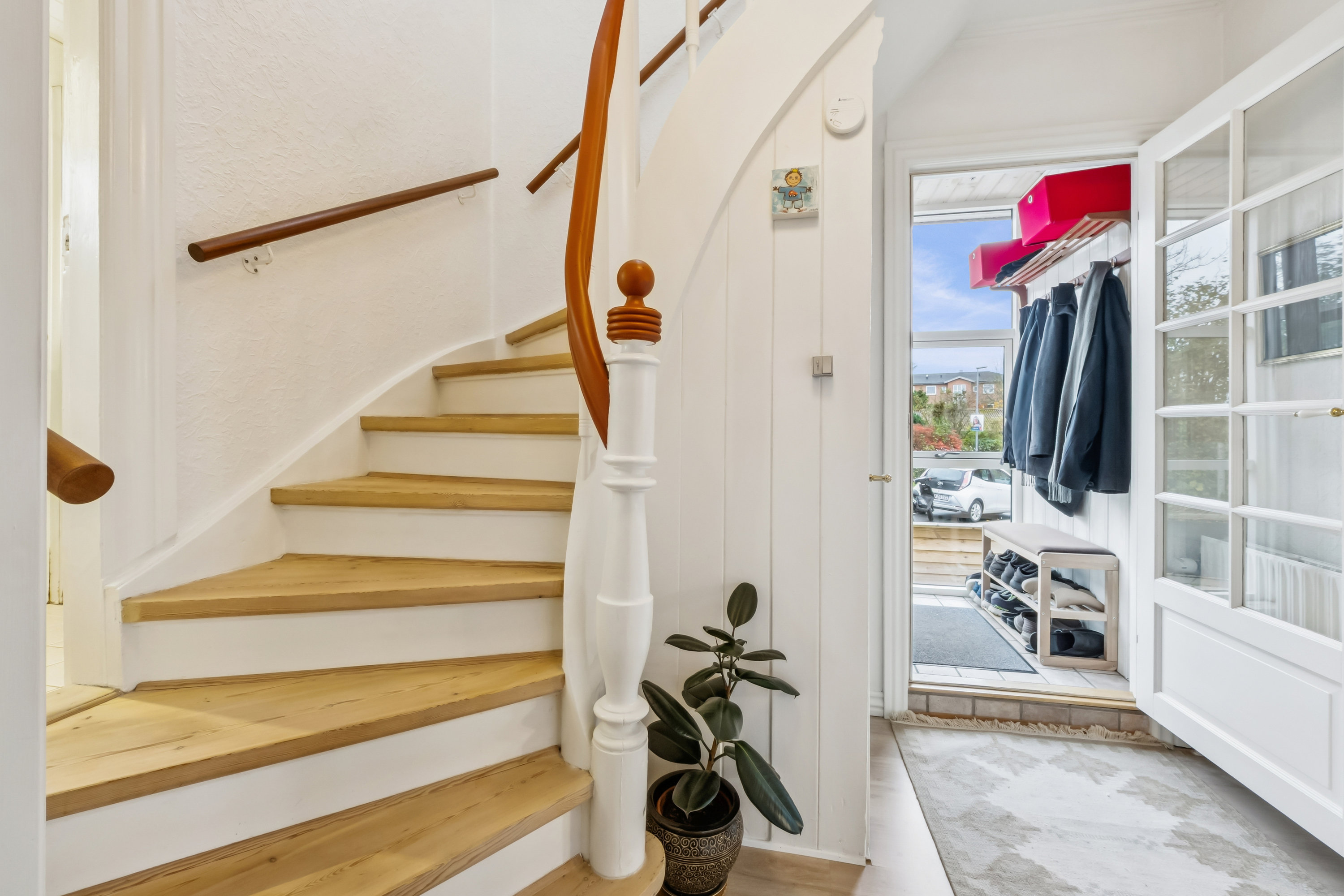 Fremhævet trappe billede i fuldskærmstilstand. Billede af Fyrvejen 17, 7900 Nykøbing M