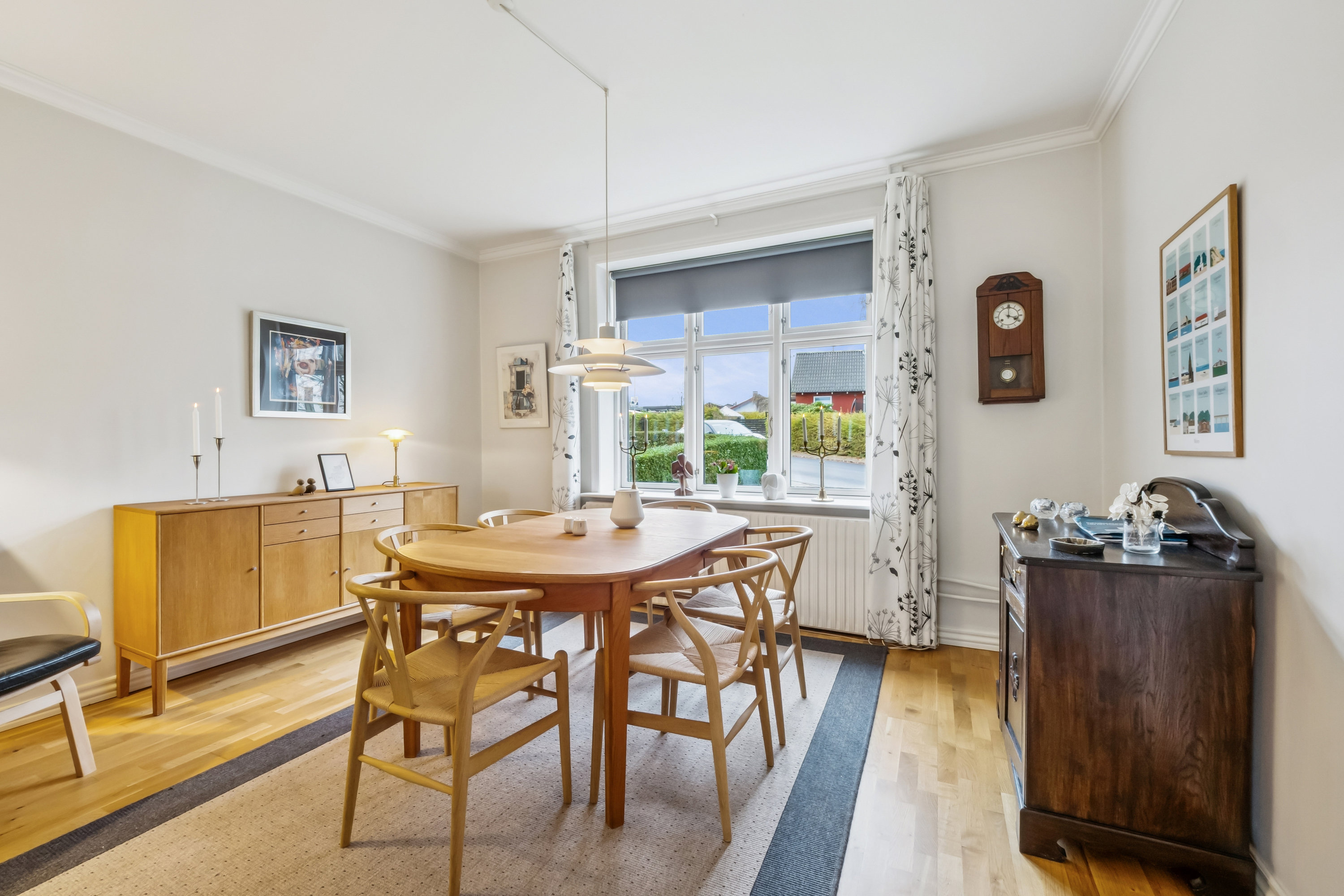 Fremhævet spisestue billede i fuldskærmstilstand. Billede af Fyrvejen 17, 7900 Nykøbing M