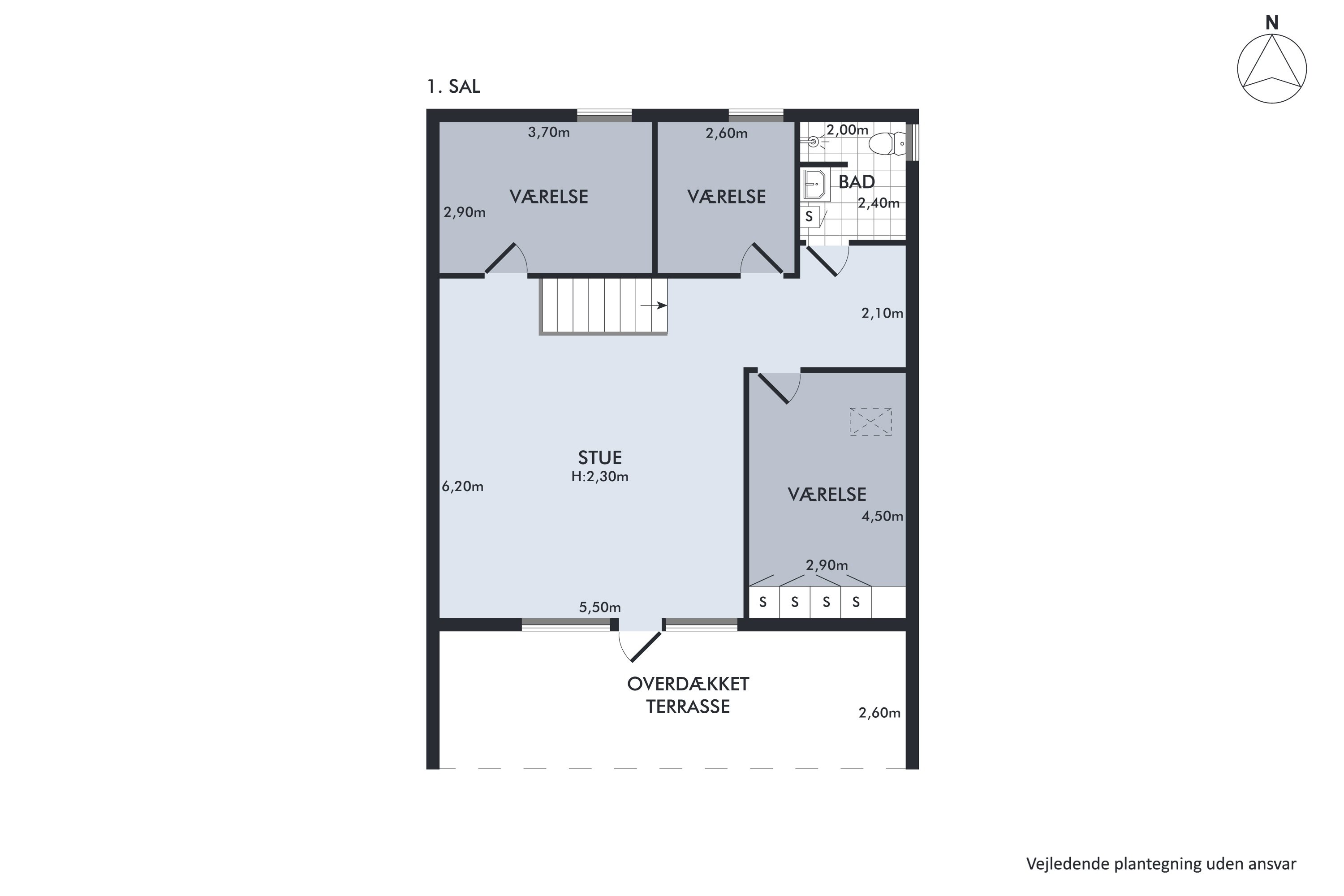 Plantegninger billede af Bakkedraget 18, 4534 Hørve
