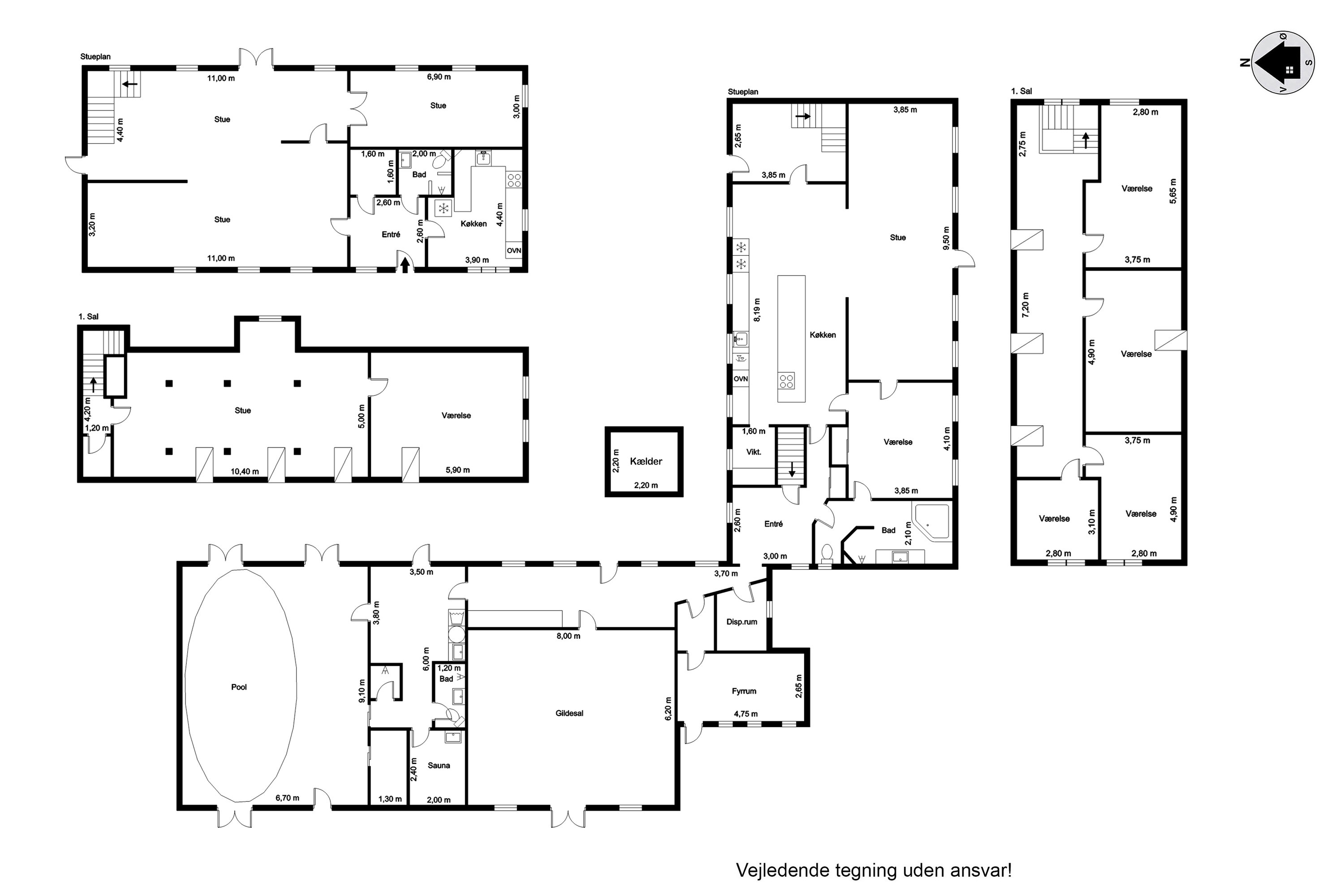 Plantegninger billede af Grimlundvej 2, Hoven, 6880 Tarm