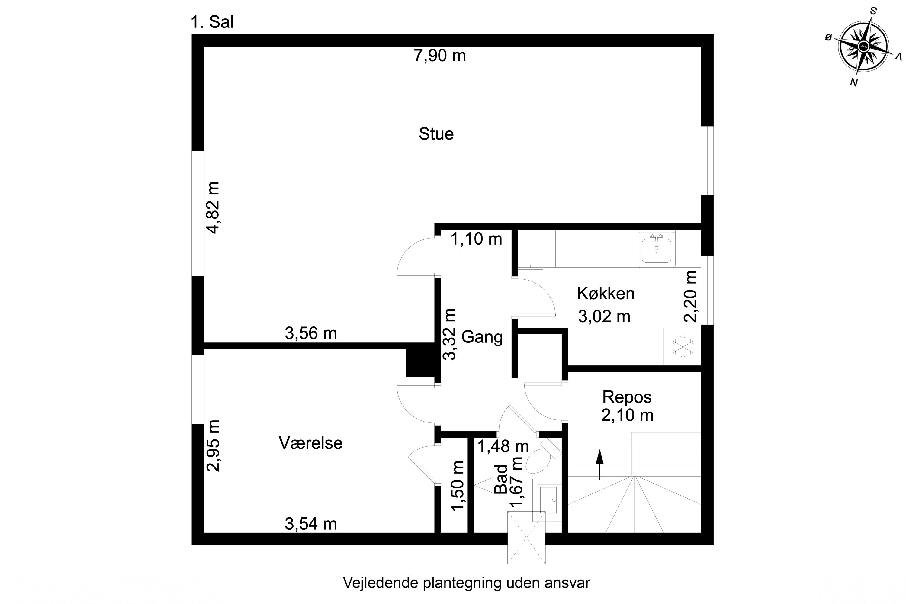 Plantegninger billede af Købkesvej 33, 5230 Odense M