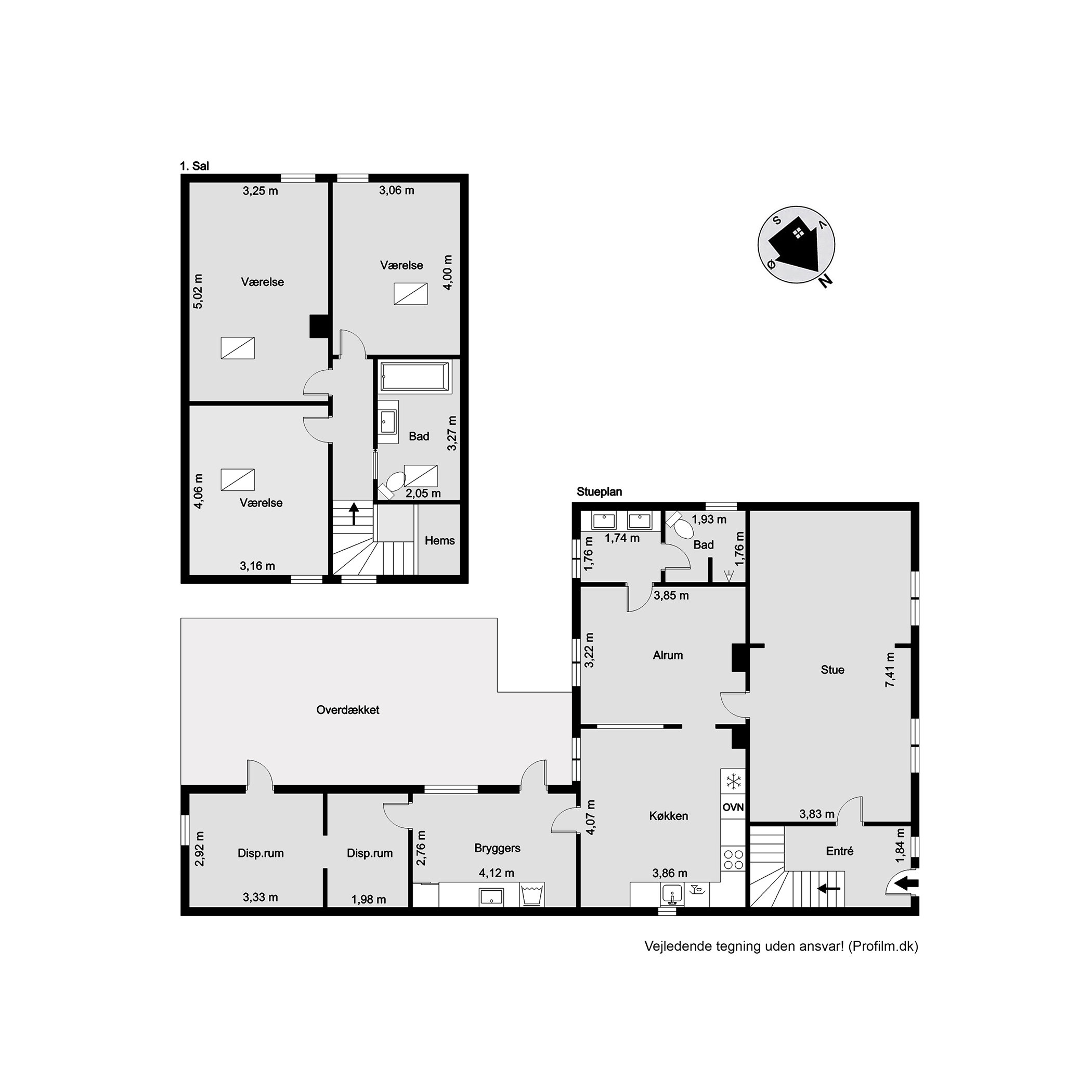 Plantegninger billede af Søndergade 35, 6580 Vamdrup