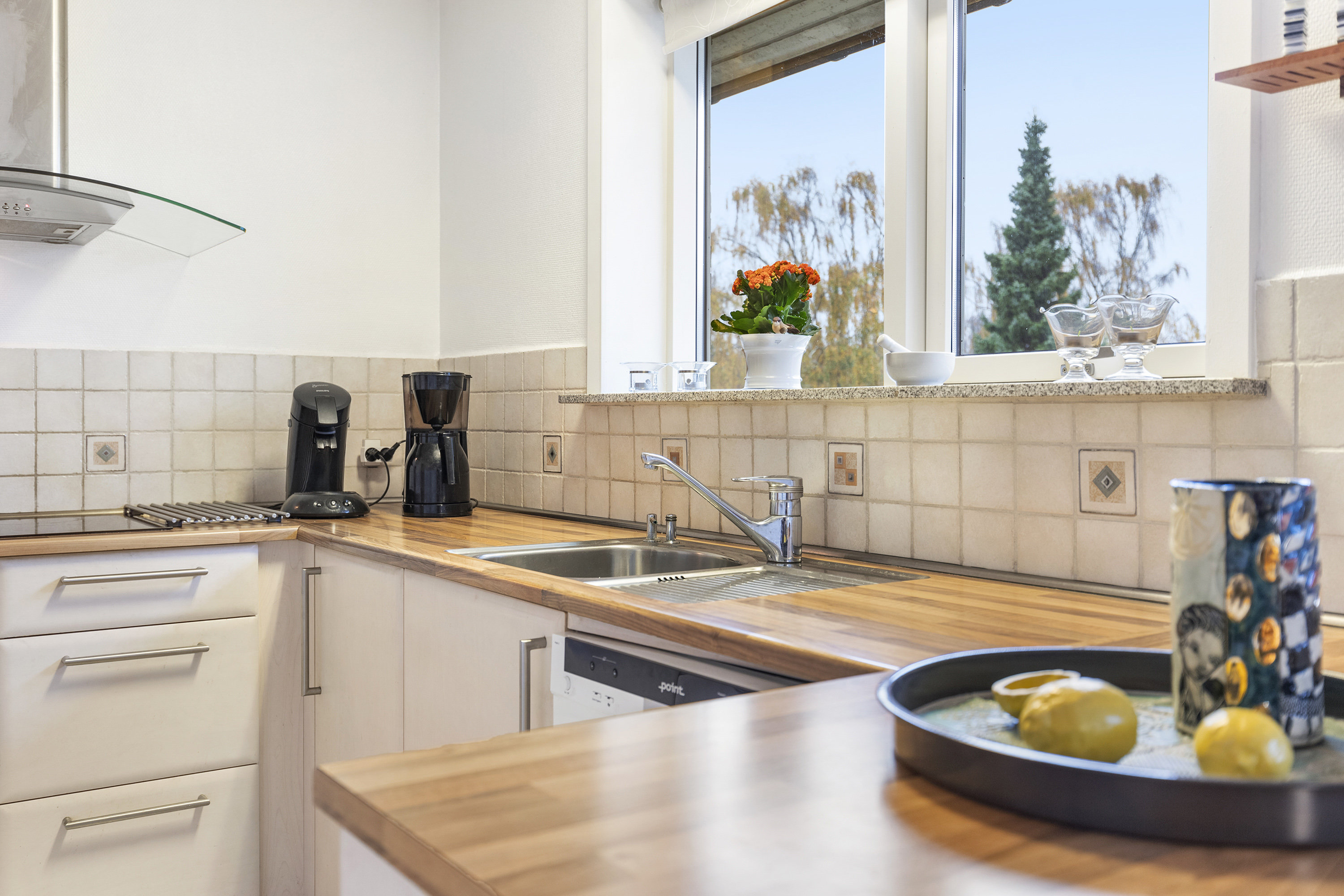 Fremhævet køkken billede i fuldskærmstilstand. Billede af Tornerosevej 6, 9700 Brønderslev