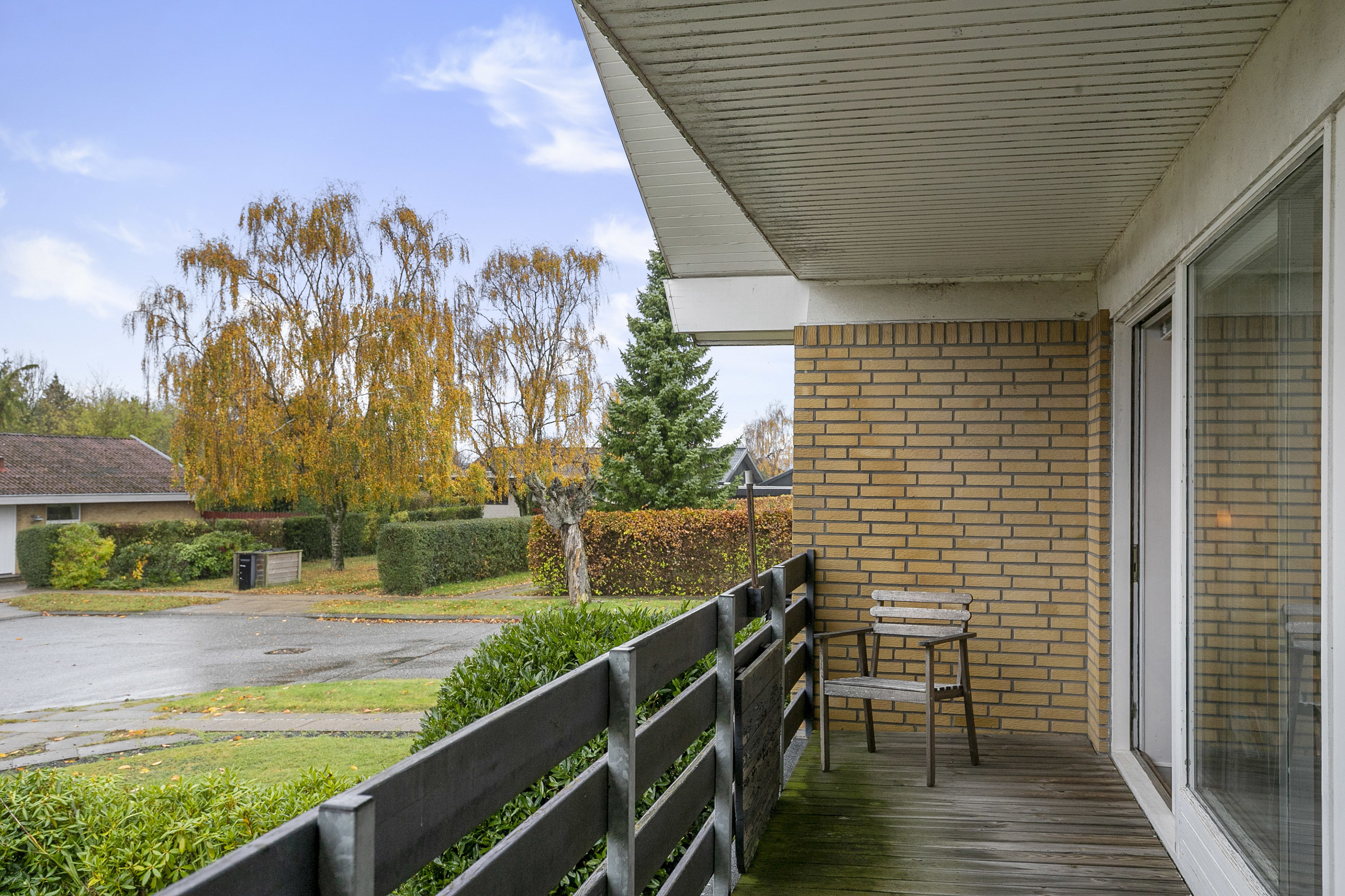 Fremhævet altan billede i fuldskærmstilstand. Billede af Tornerosevej 6, 9700 Brønderslev