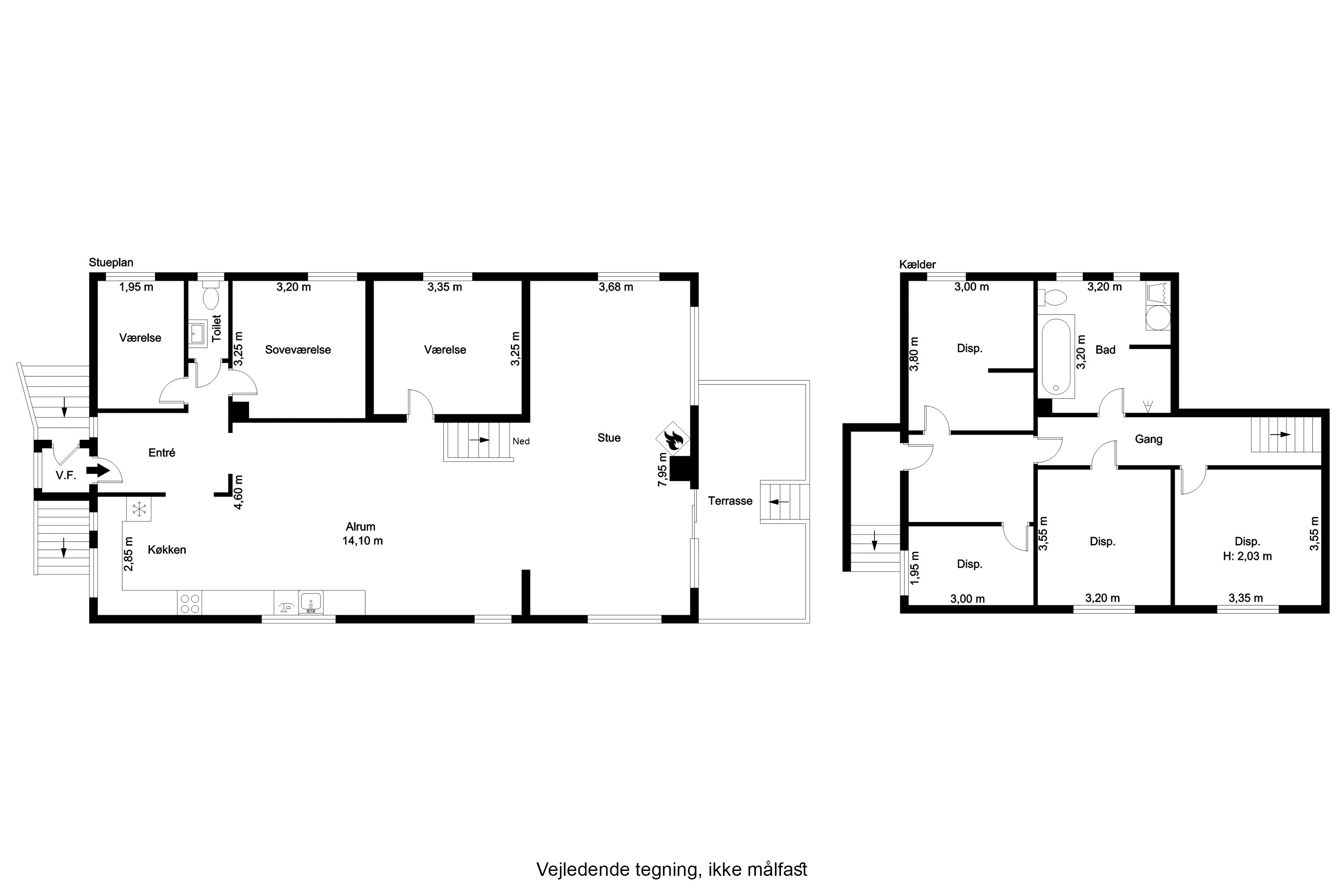 Plantegninger billede af Dublinvej 15, 2300 København S