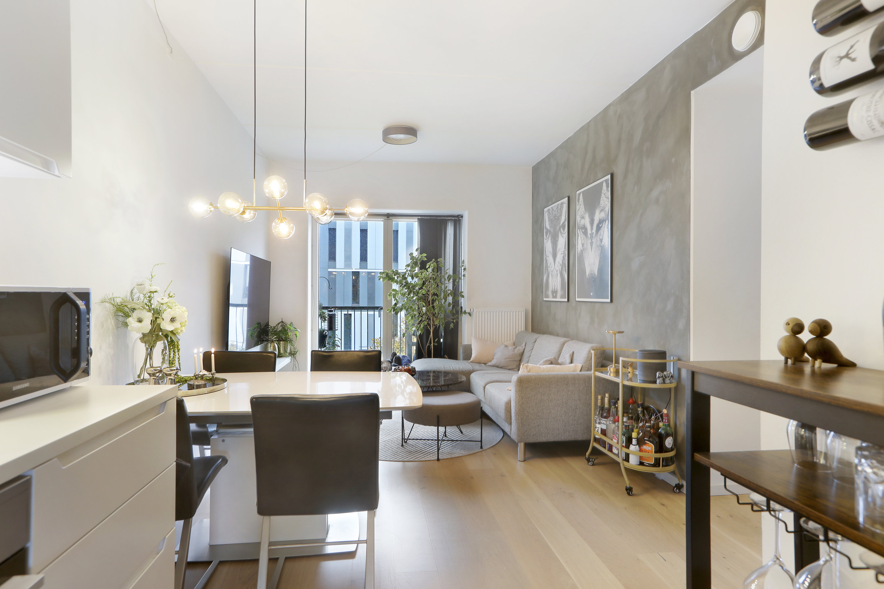 Fremhævet  billede i fuldskærmstilstand. Billede af Robert Jacobsens Vej 1A, 2. tv., 2300 København S