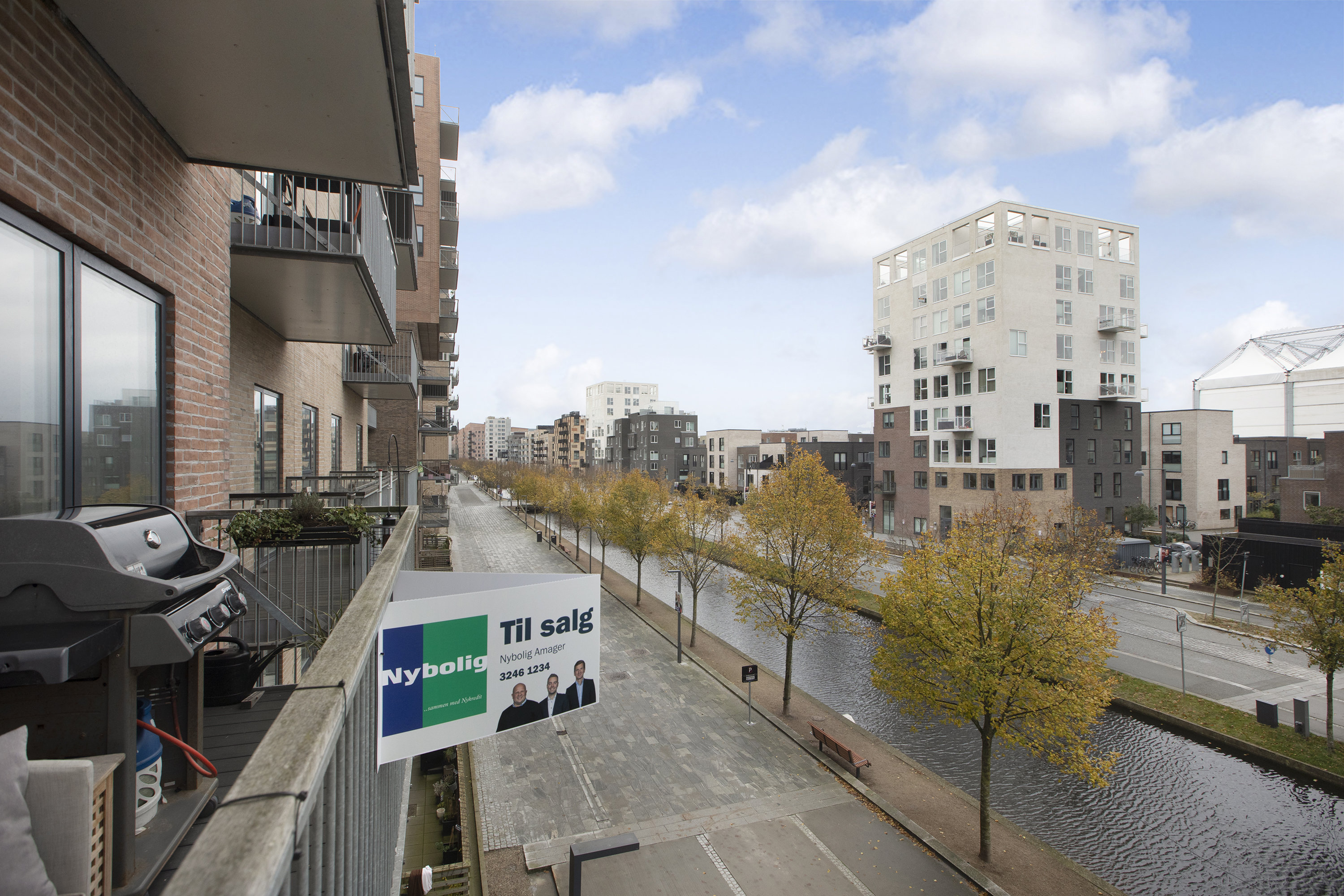 Fremhævet  billede i fuldskærmstilstand. Billede af Robert Jacobsens Vej 1A, 2. tv., 2300 København S