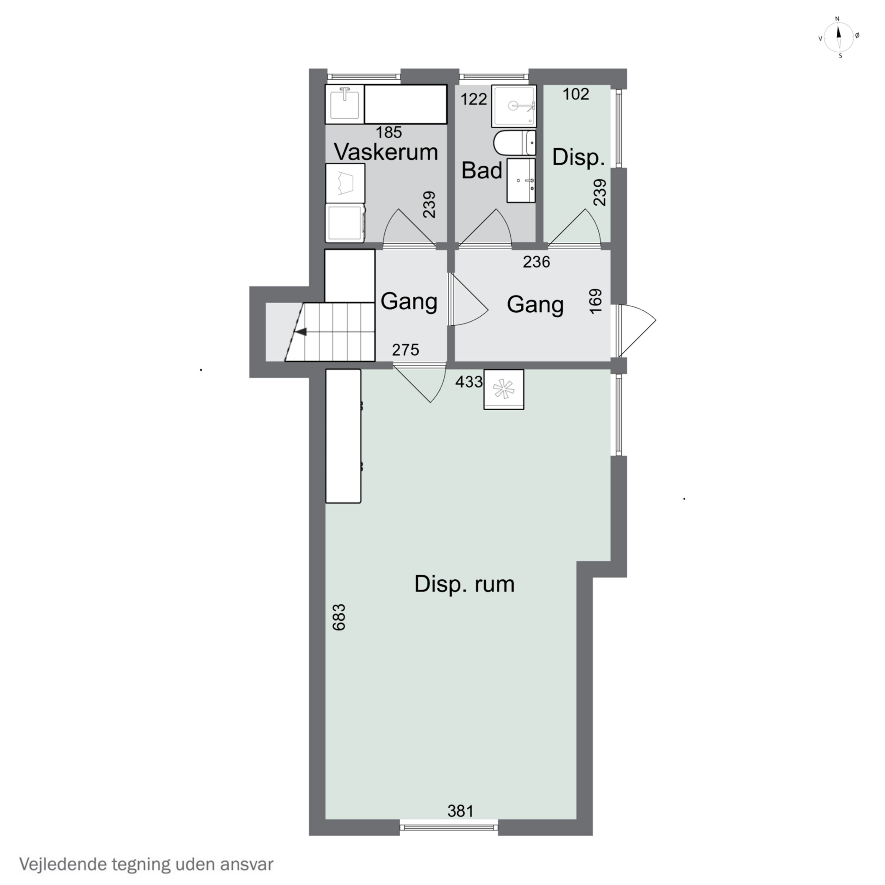 Plantegninger billede af Ferskenvej 17, 4690 Haslev