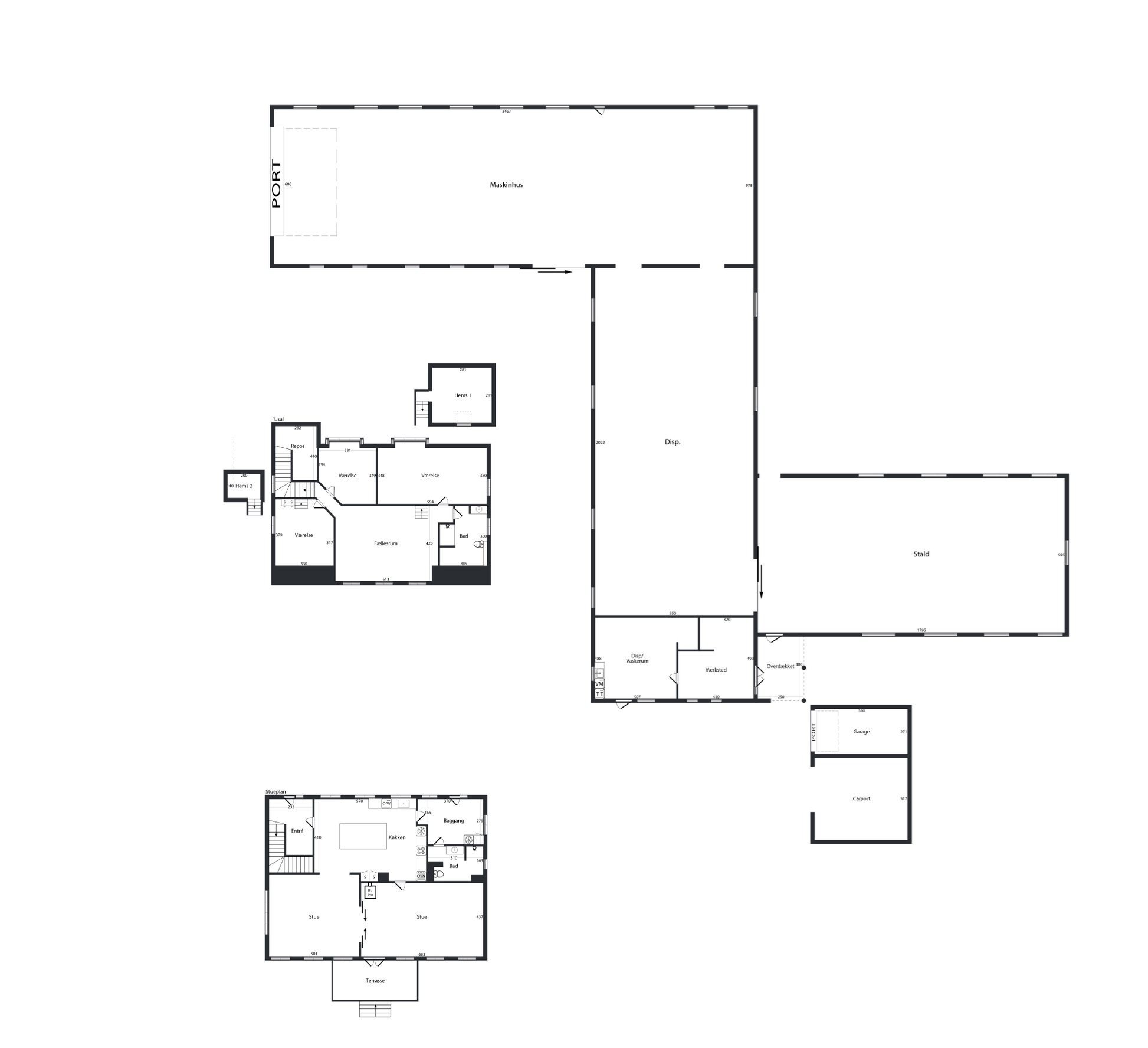 Plantegninger billede af Tårup Vestergyde 95, Tårup, 5370 Mesinge