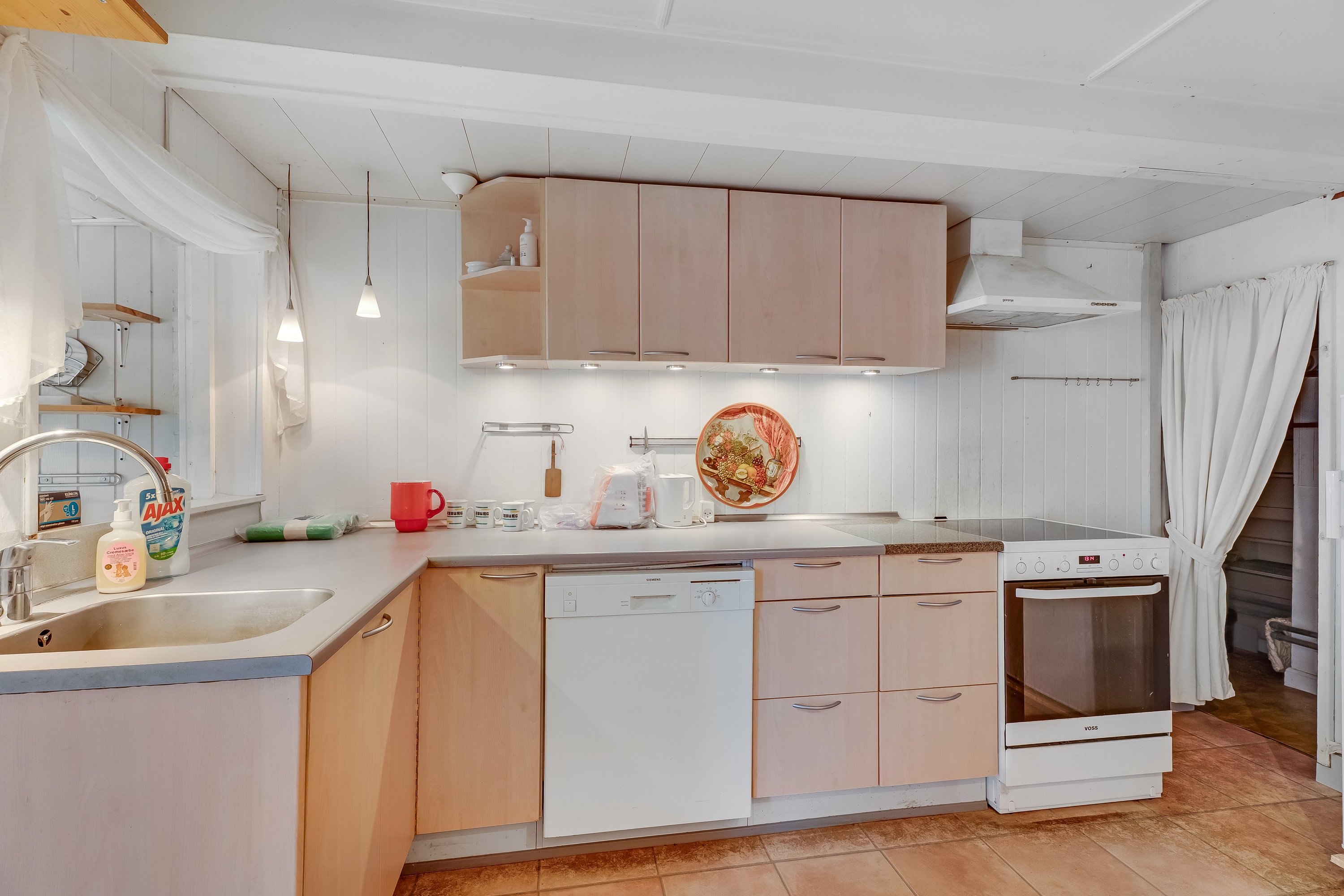 Fremhævet køkken billede i fuldskærmstilstand. Billede af Åsmarkegade 6, 4941 Bandholm