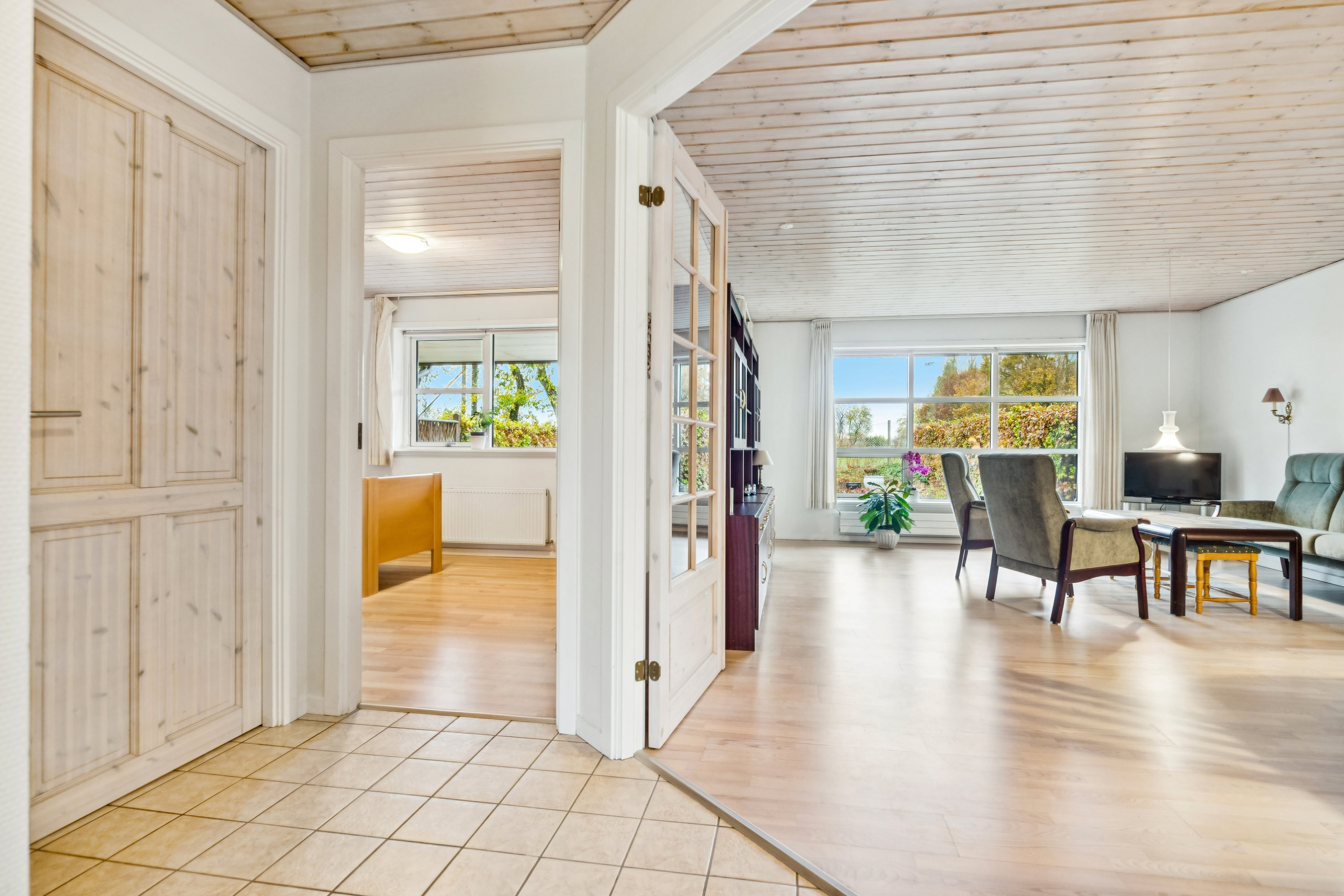 Fremhævet stue billede i fuldskærmstilstand. Billede af Østergade 46, 9320 Hjallerup