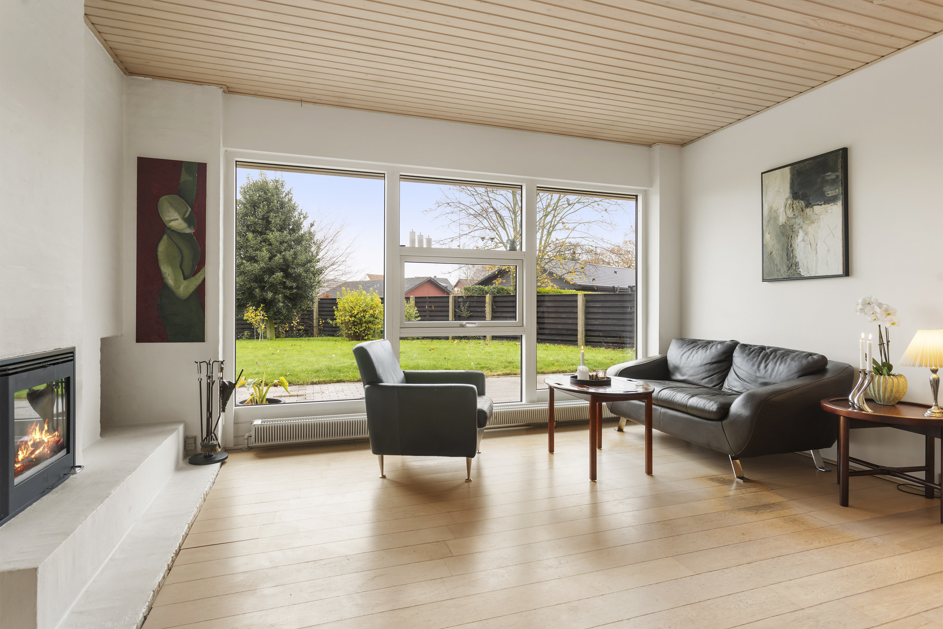 Fremhævet stue billede i fuldskærmstilstand. Billede af Uranienborgvej 18, 9900 Frederikshavn