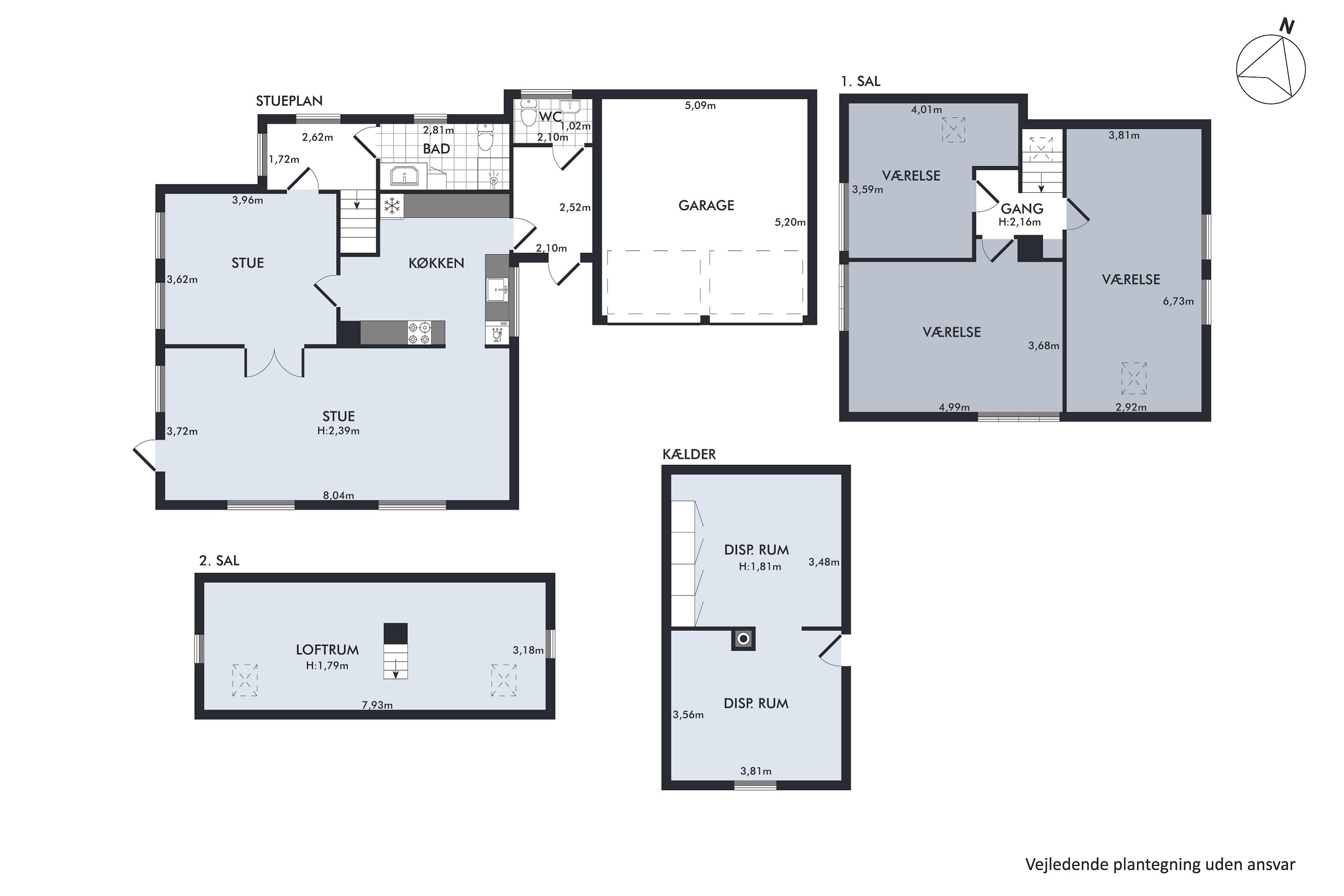 Plantegninger billede af Toften 37, Høruphav, 6470 Sydals