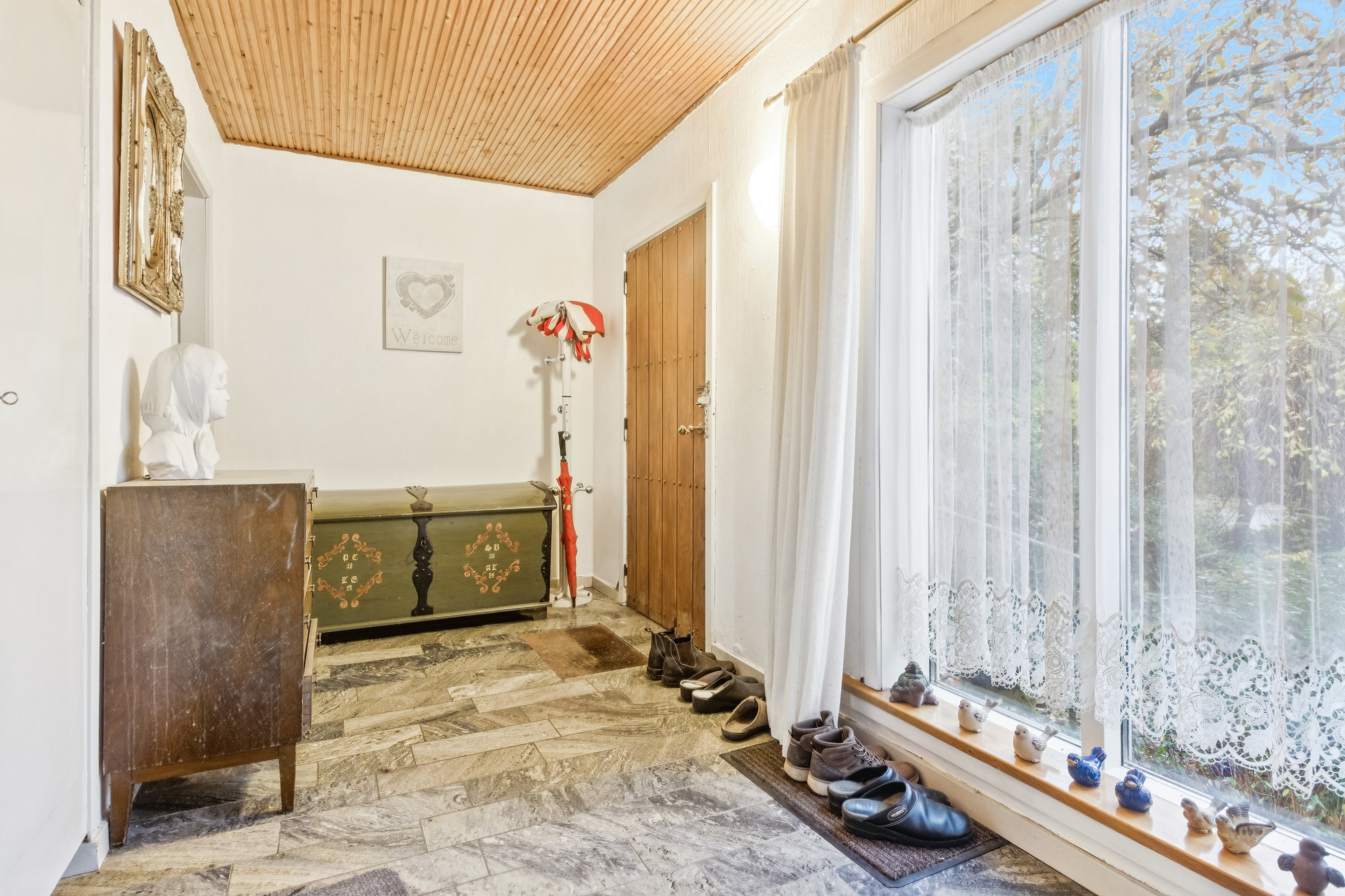 Fremhævet badeværelse billede i fuldskærmstilstand. Billede af Tranhøj 38, Tranum, 9460 Brovst