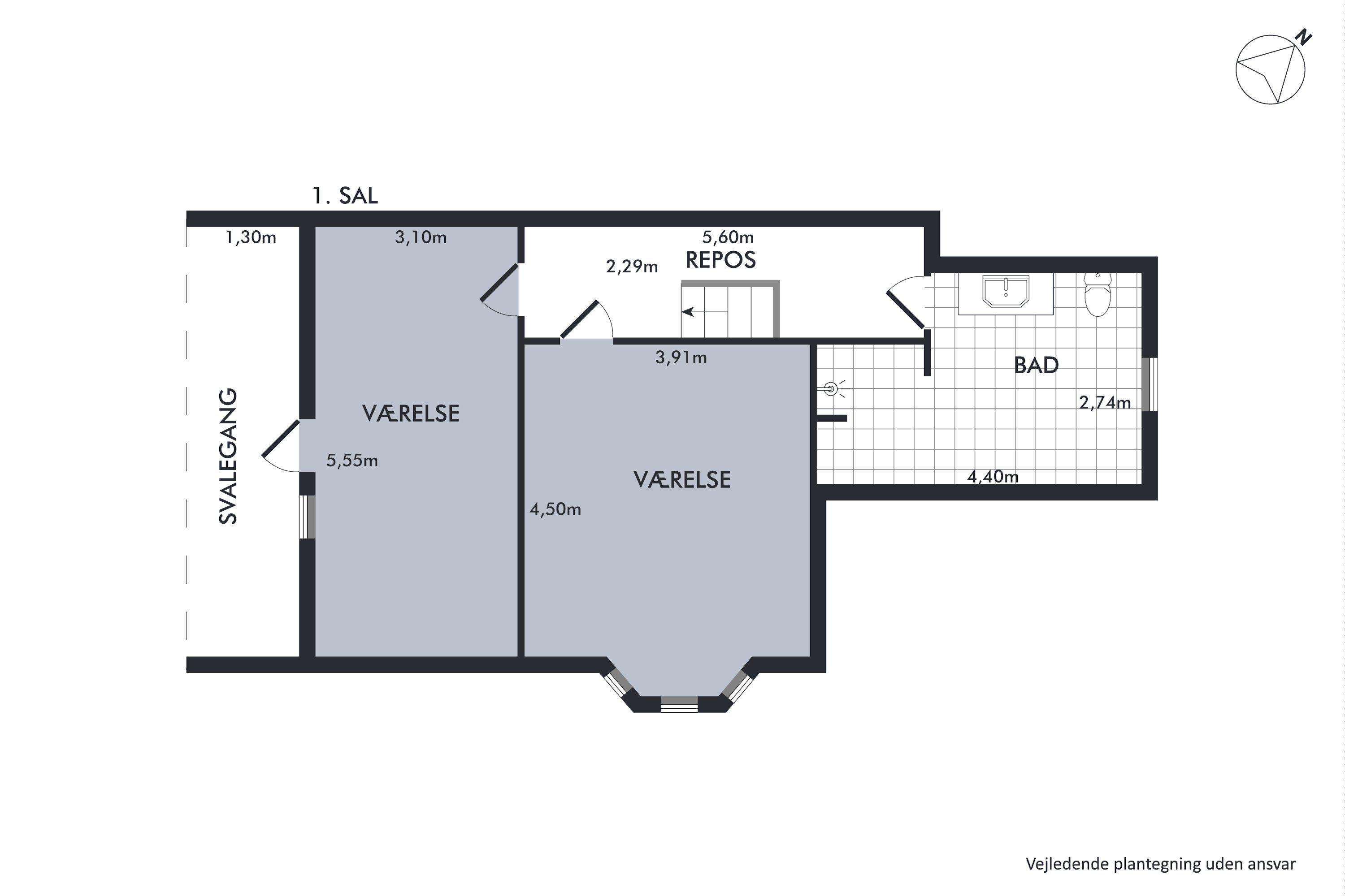 Plantegninger billede af Tranhøj 38, Tranum, 9460 Brovst
