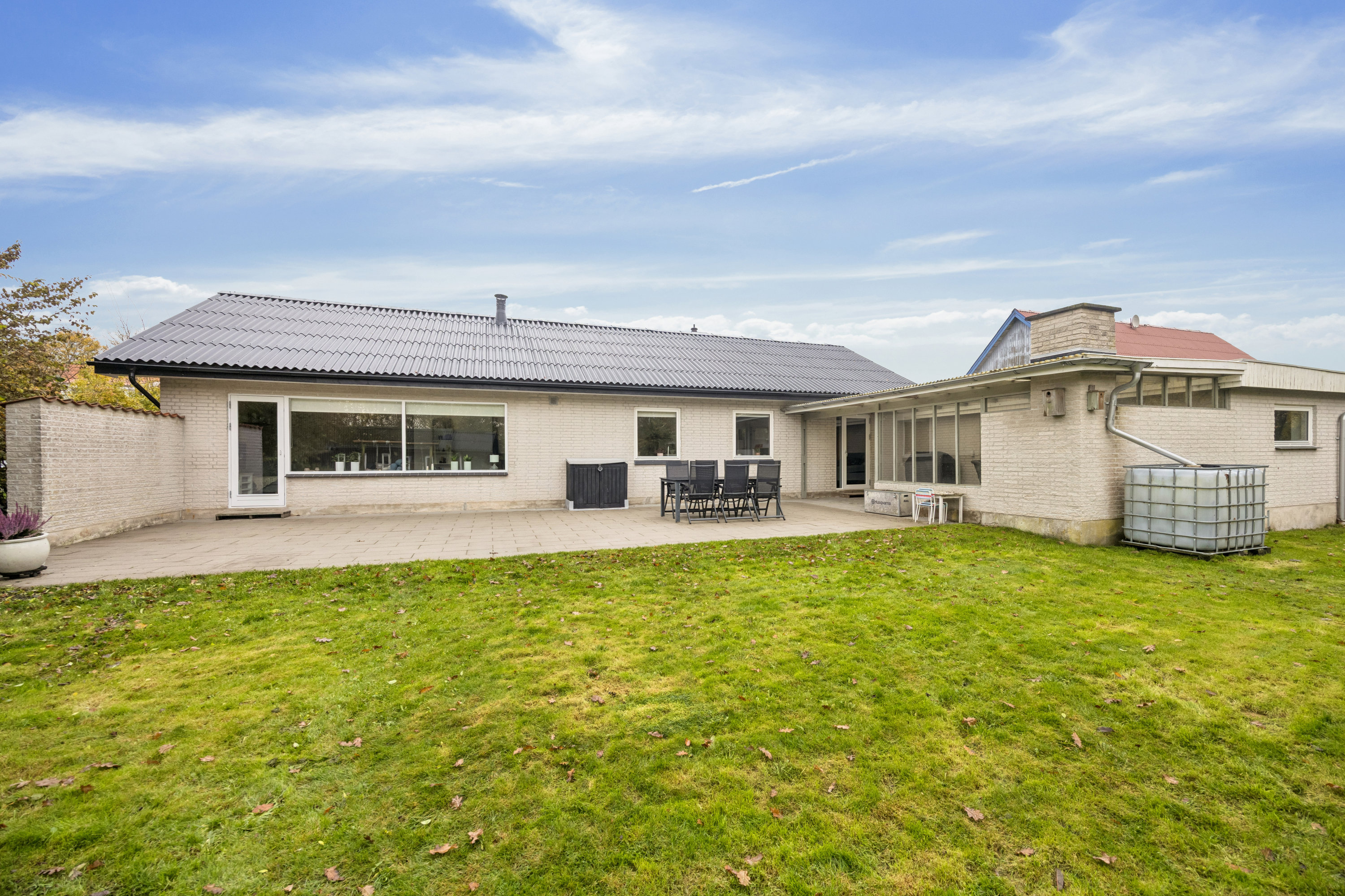 Fremhævet terrasse billede i fuldskærmstilstand. Billede af Svinget 5, Døstrup, 9500 Hobro