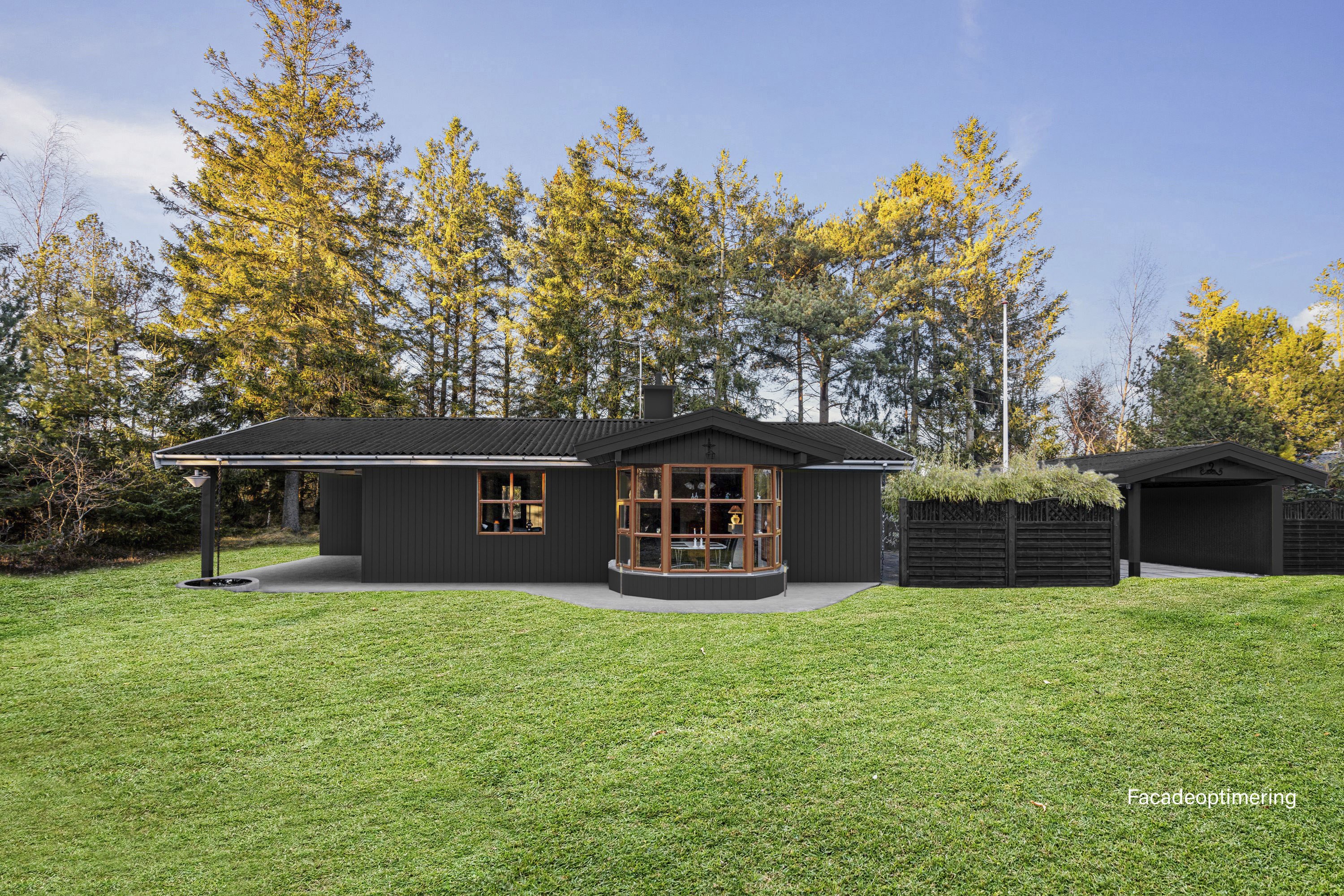 Fremhævet  billede i fuldskærmstilstand. Billede af Skovvej 9, 9370 Hals