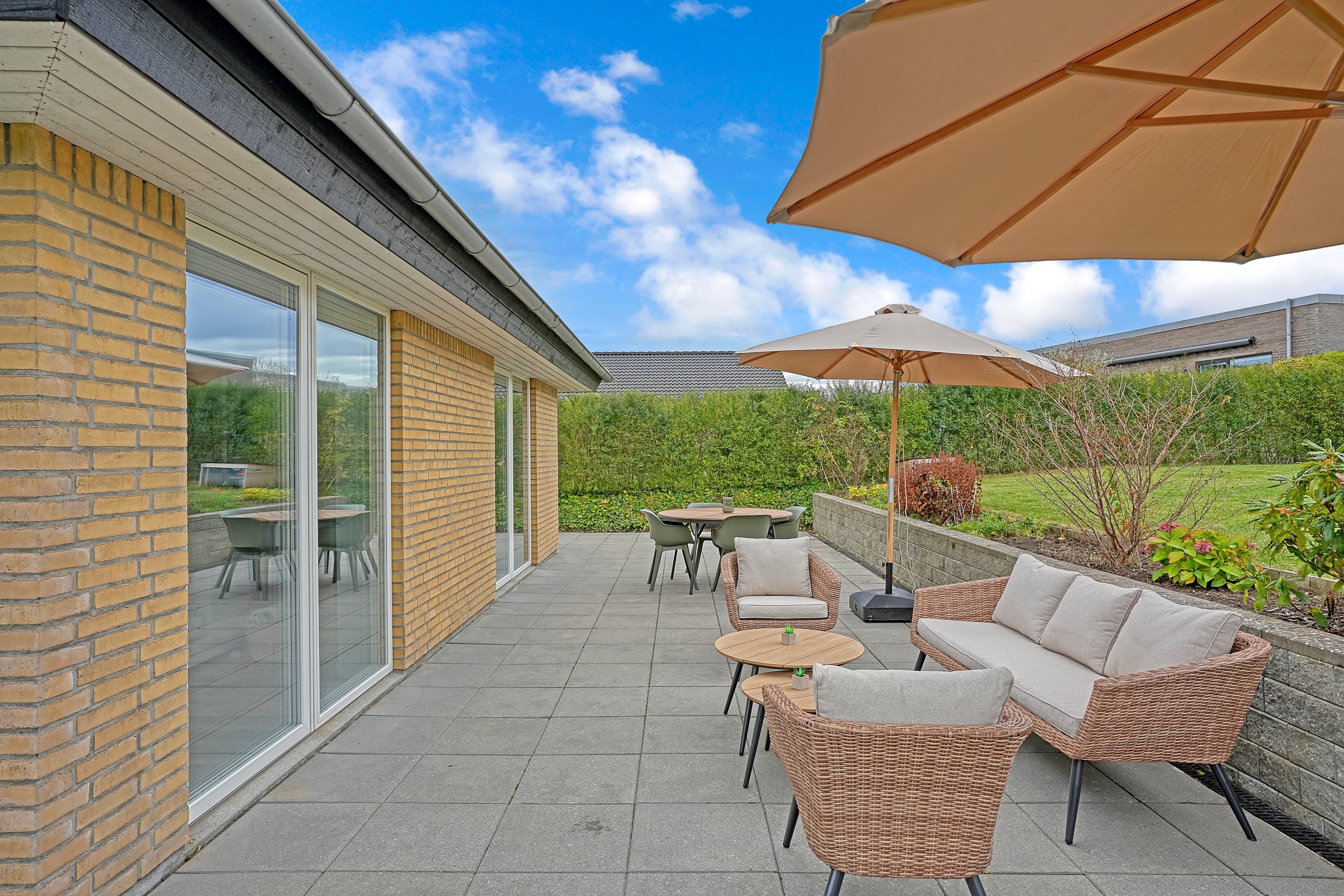 Miniaturebillede 2: terrasse. Billede af Fjorddraget 4, 4300 Holbæk