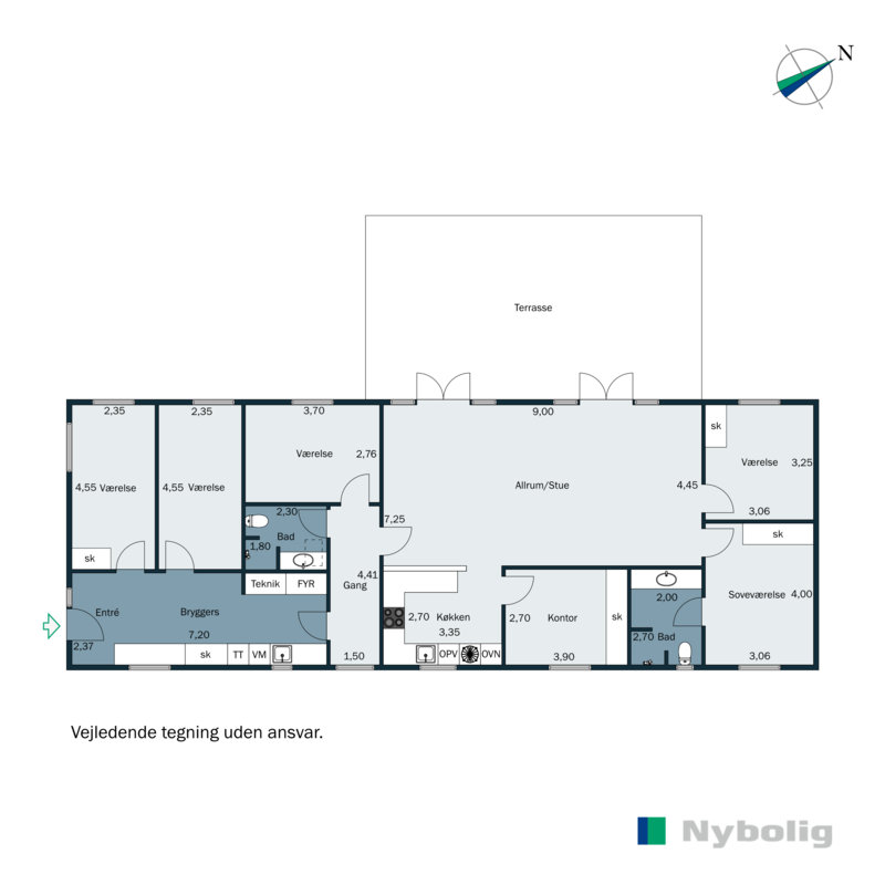 Plantegninger billede af Højtoften 6, 6640 Lunderskov