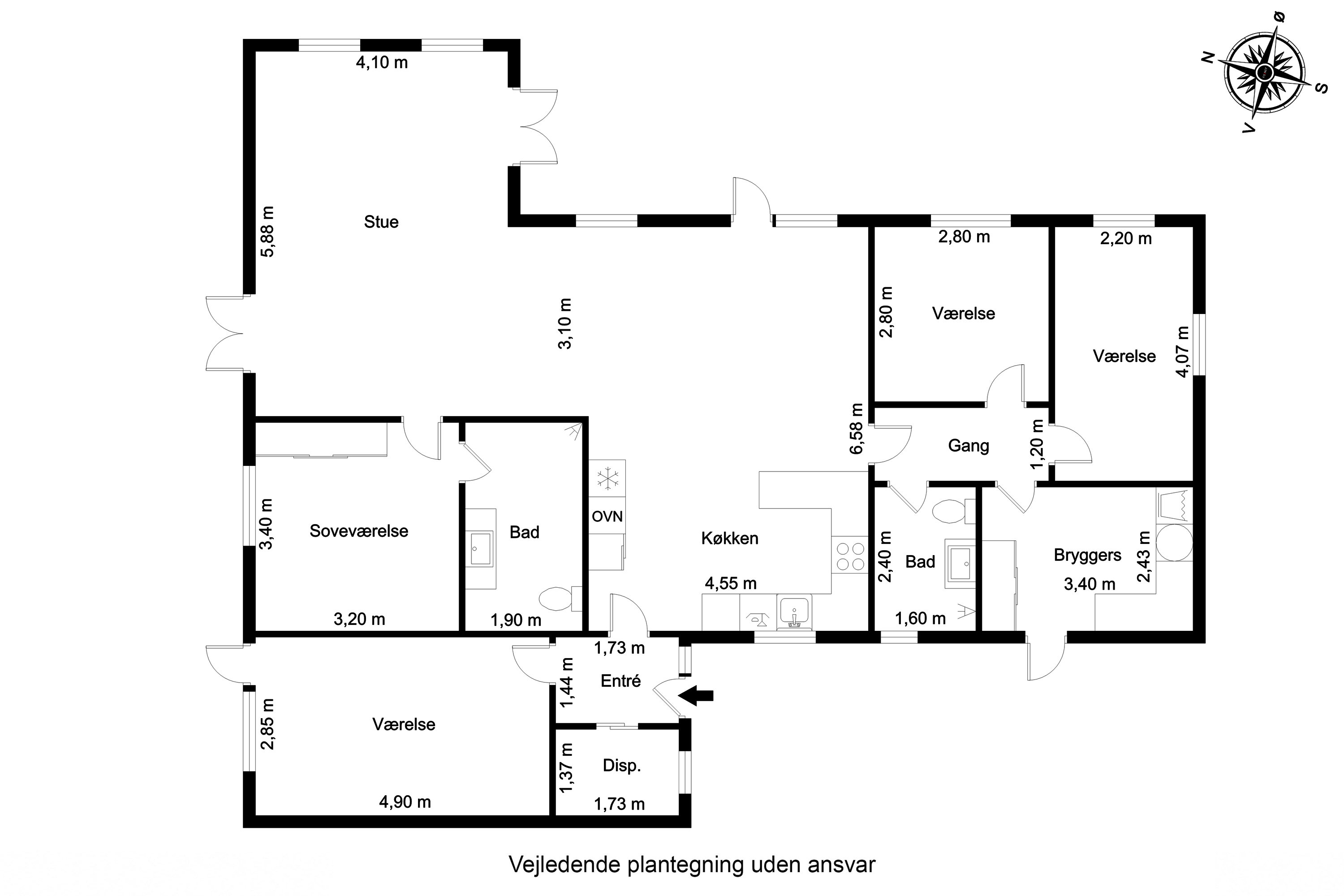 Plantegninger billede af Lungstedløkken 11, Bellinge, 5250 Odense SV