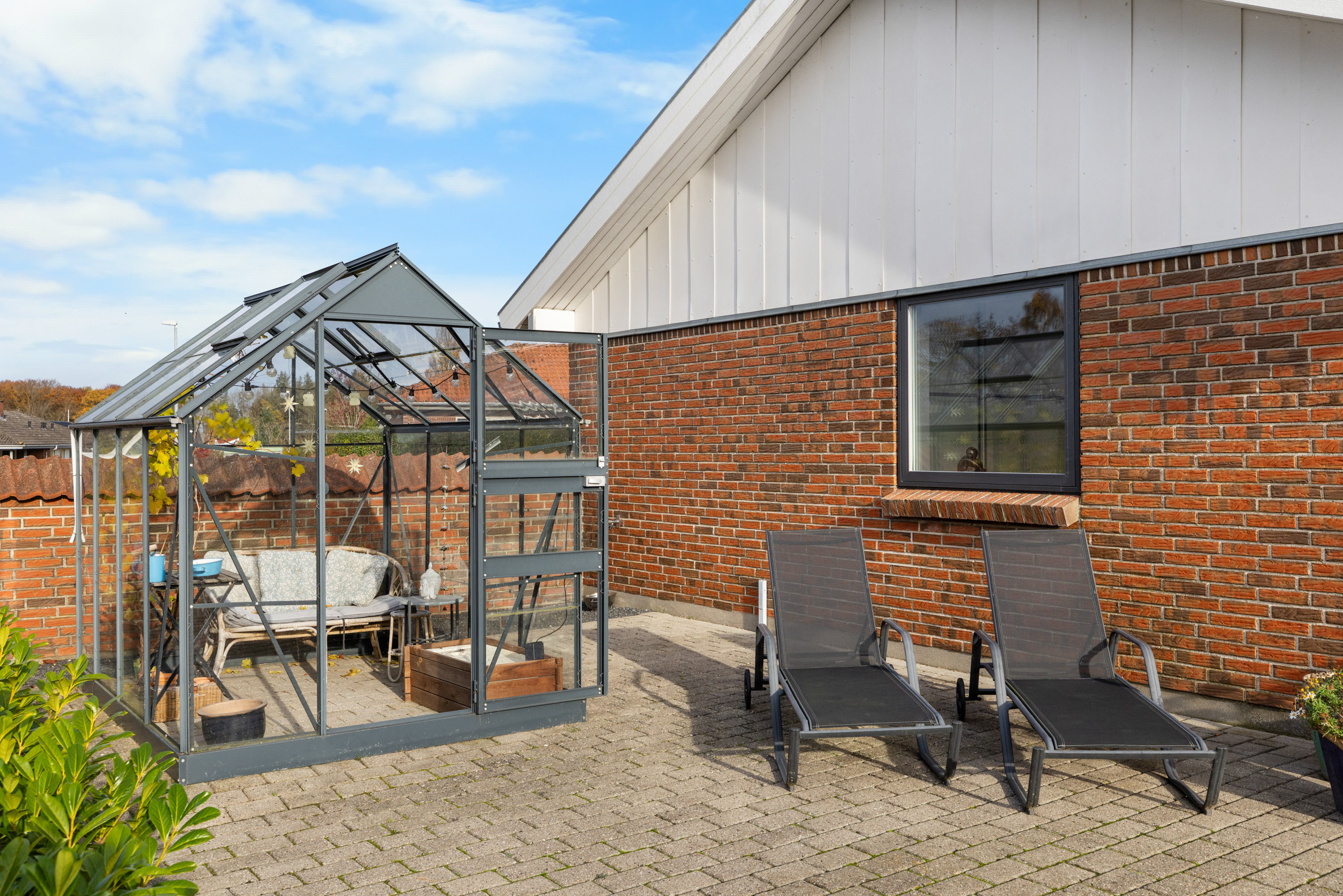 Fremhævet terrasse billede i fuldskærmstilstand. Billede af Stenten 45, Bøgeskov, 7000 Fredericia